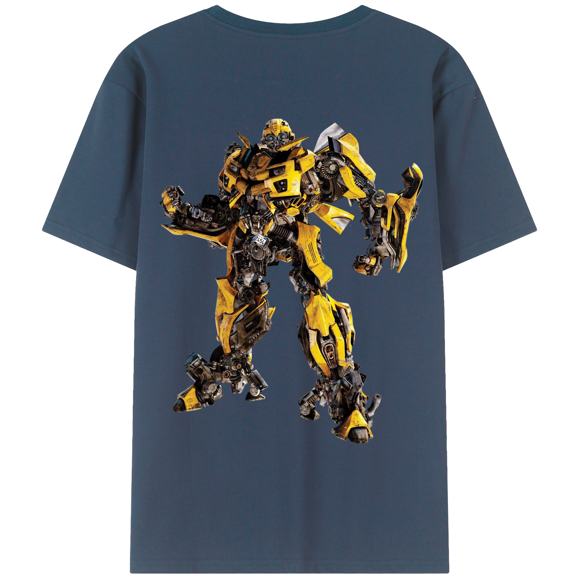 （画像用）  綿100％ メンズ半袖Tシャツ（バックプリント） 通気性
