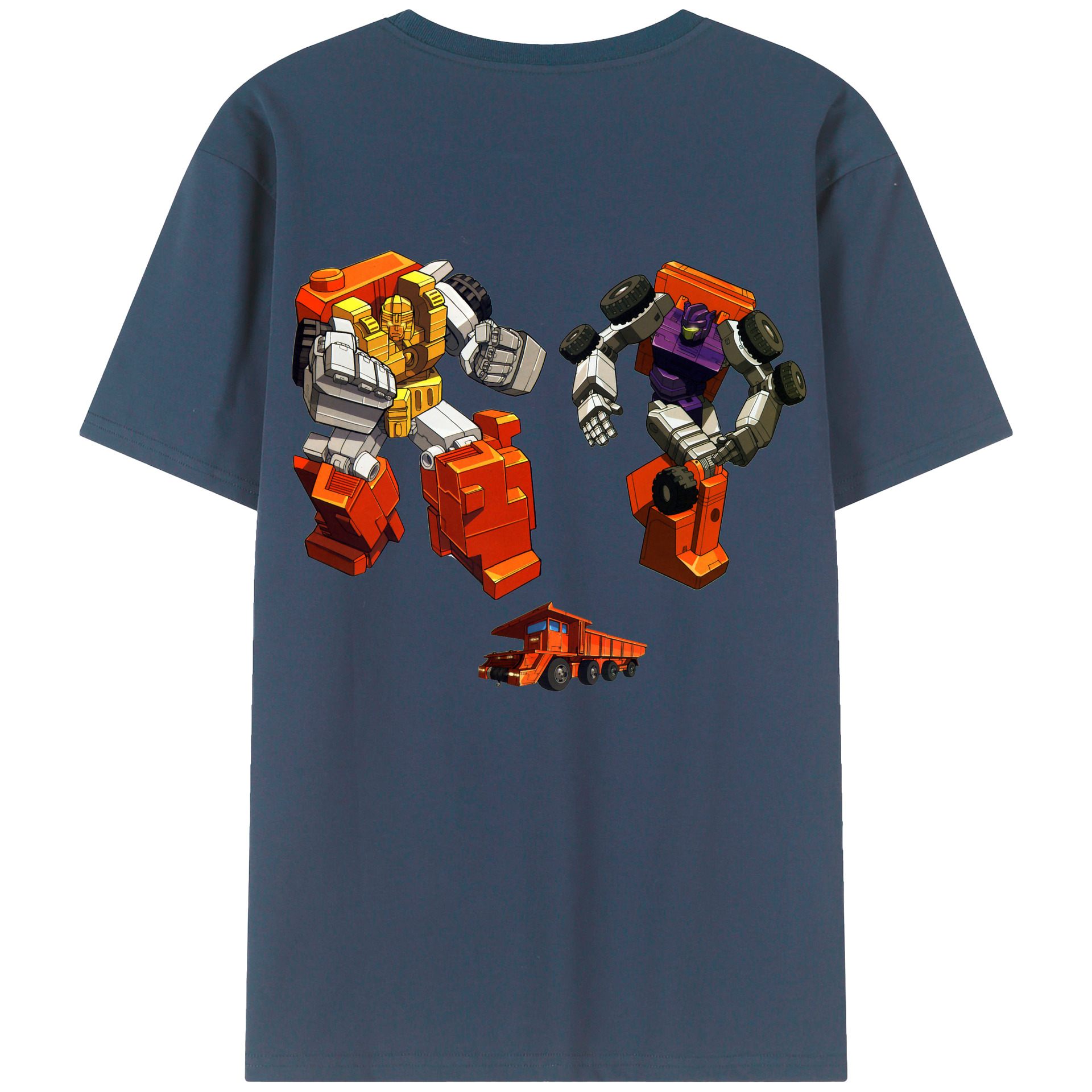 （画像用）  綿100％ メンズ半袖Tシャツ（バックプリント） 通気性