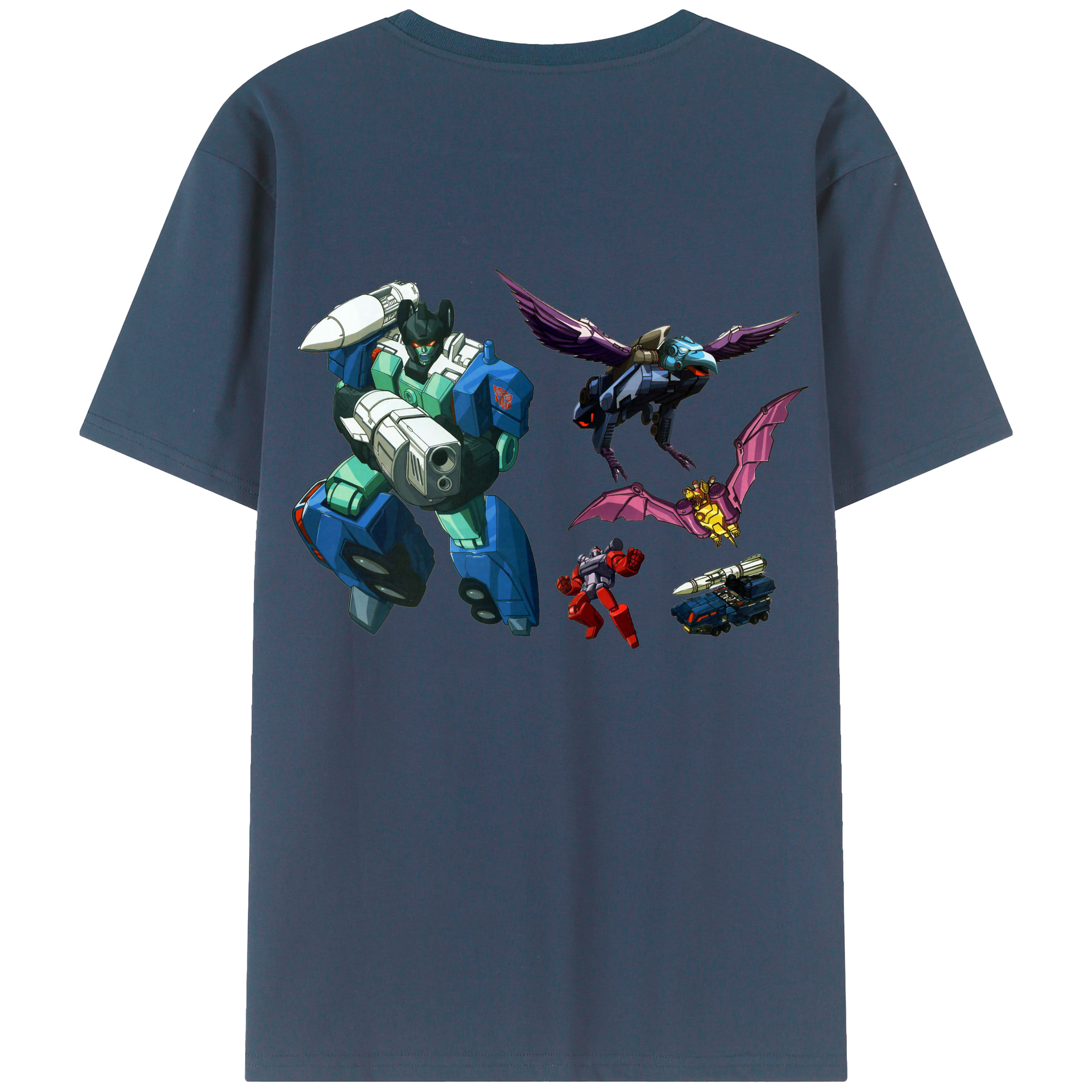 （画像用）  綿100％ メンズ半袖Tシャツ（バックプリント） 通気性