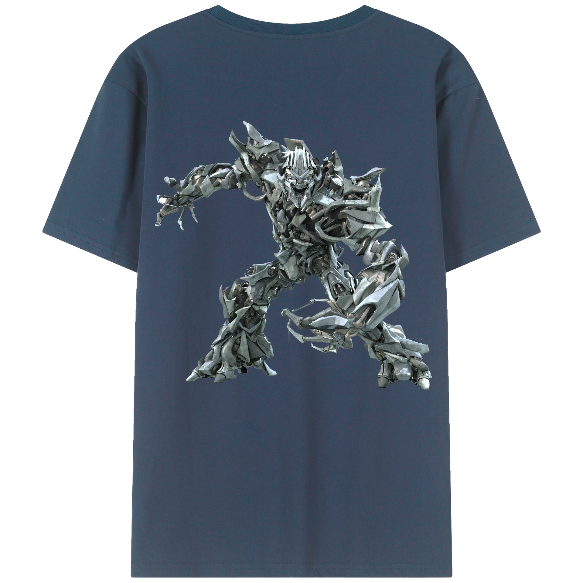 （画像用）  綿100％ メンズ半袖Tシャツ（バックプリント） 通気性
