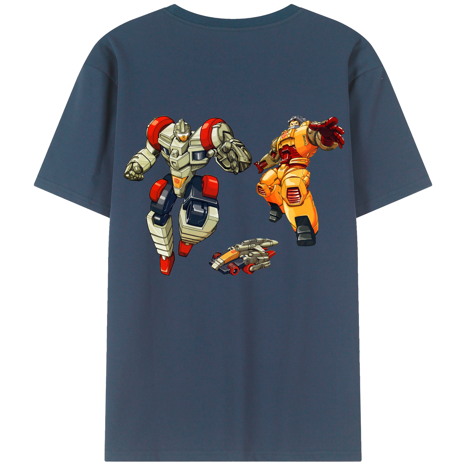 （画像用）  綿100％ メンズ半袖Tシャツ（バックプリント） 通気性