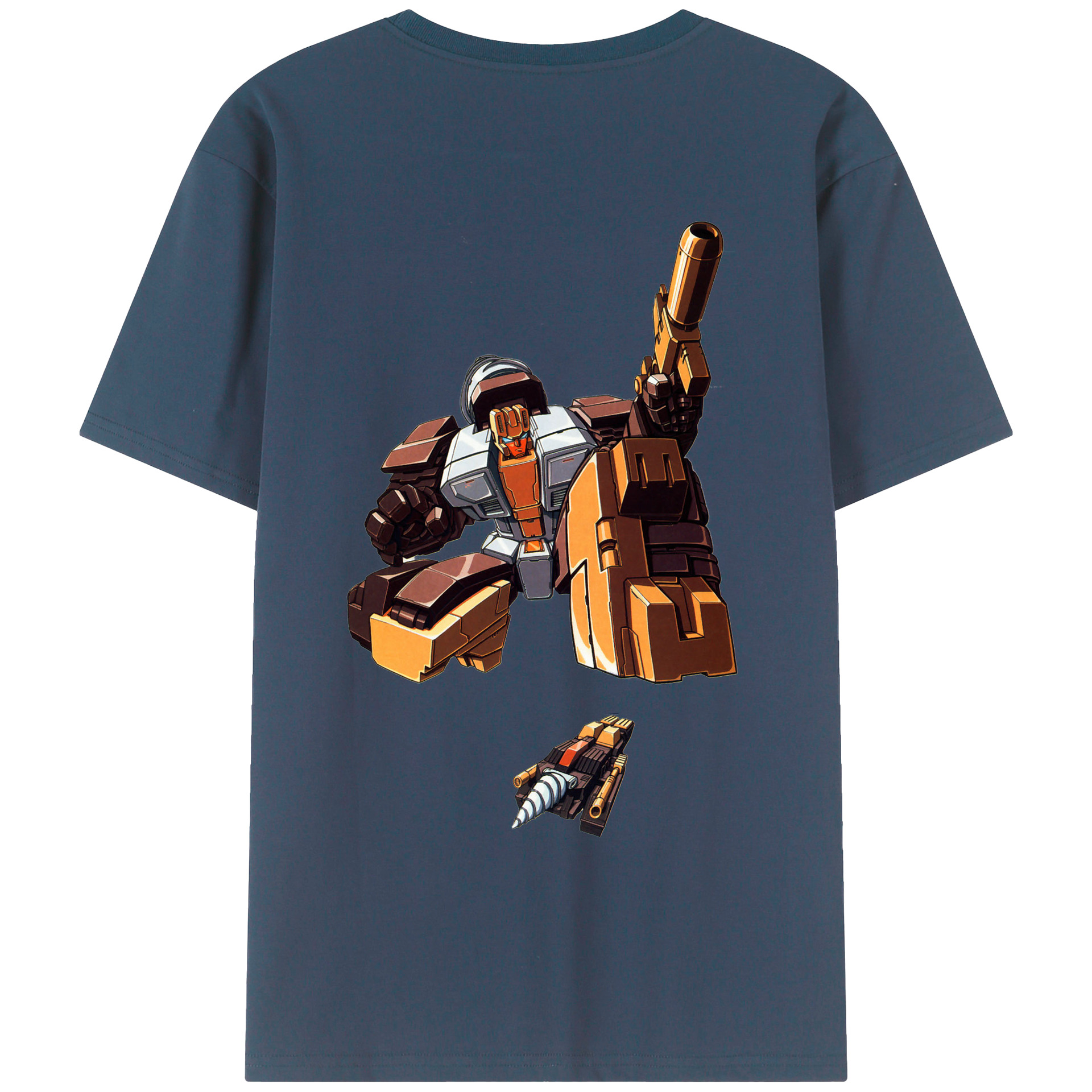 （画像用）  綿100％ メンズ半袖Tシャツ（バックプリント） 通気性