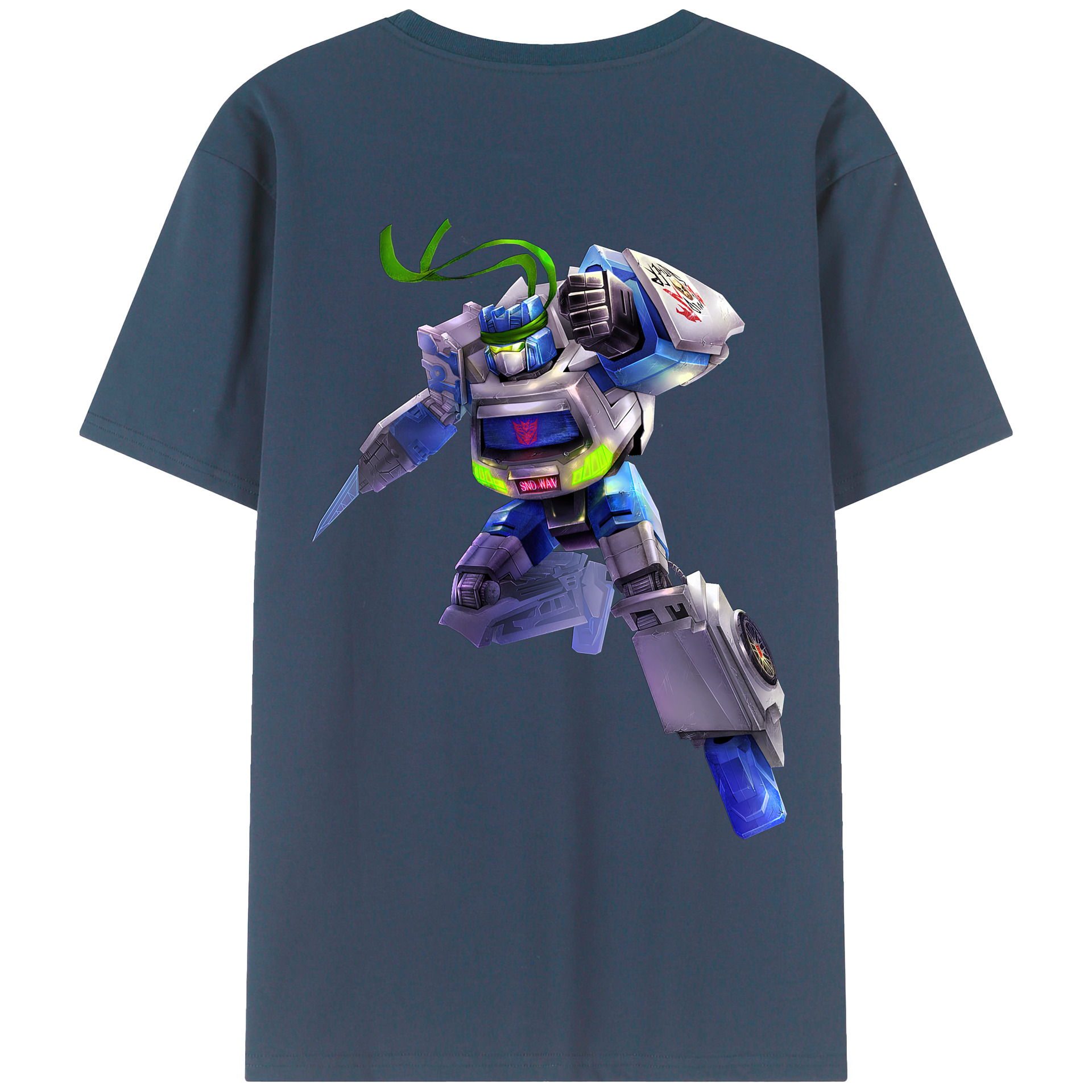 （画像用）  綿100％ メンズ半袖Tシャツ（バックプリント） 通気性