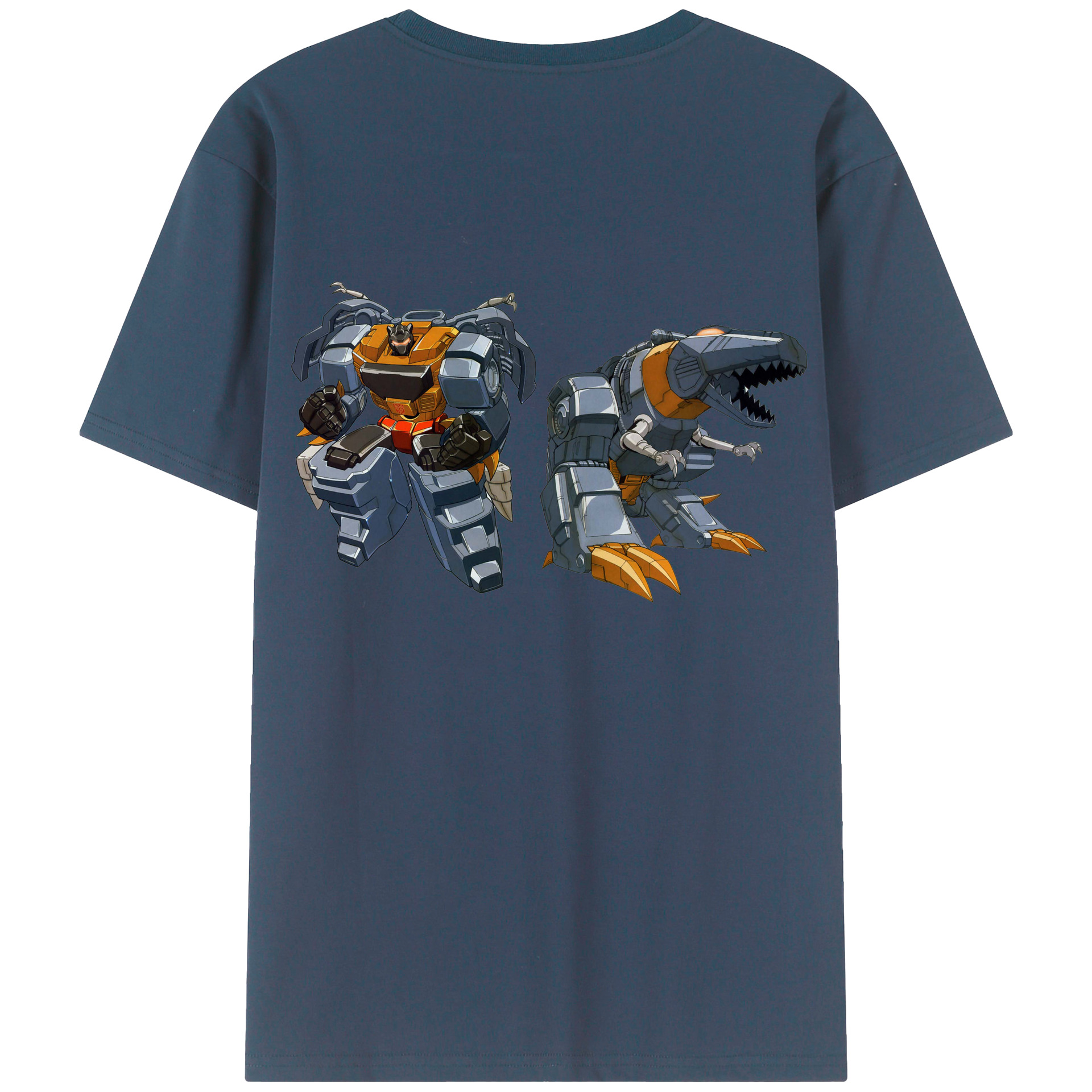（画像用）  綿100％ メンズ半袖Tシャツ（バックプリント） 通気性