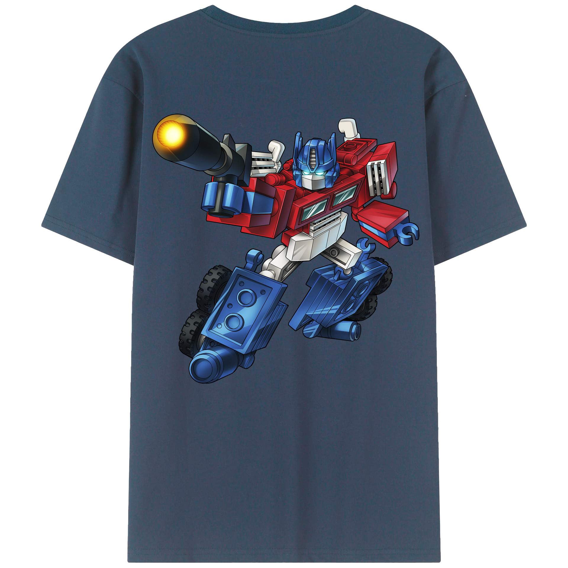 （画像用）  綿100％ メンズ半袖Tシャツ（バックプリント） 通気性