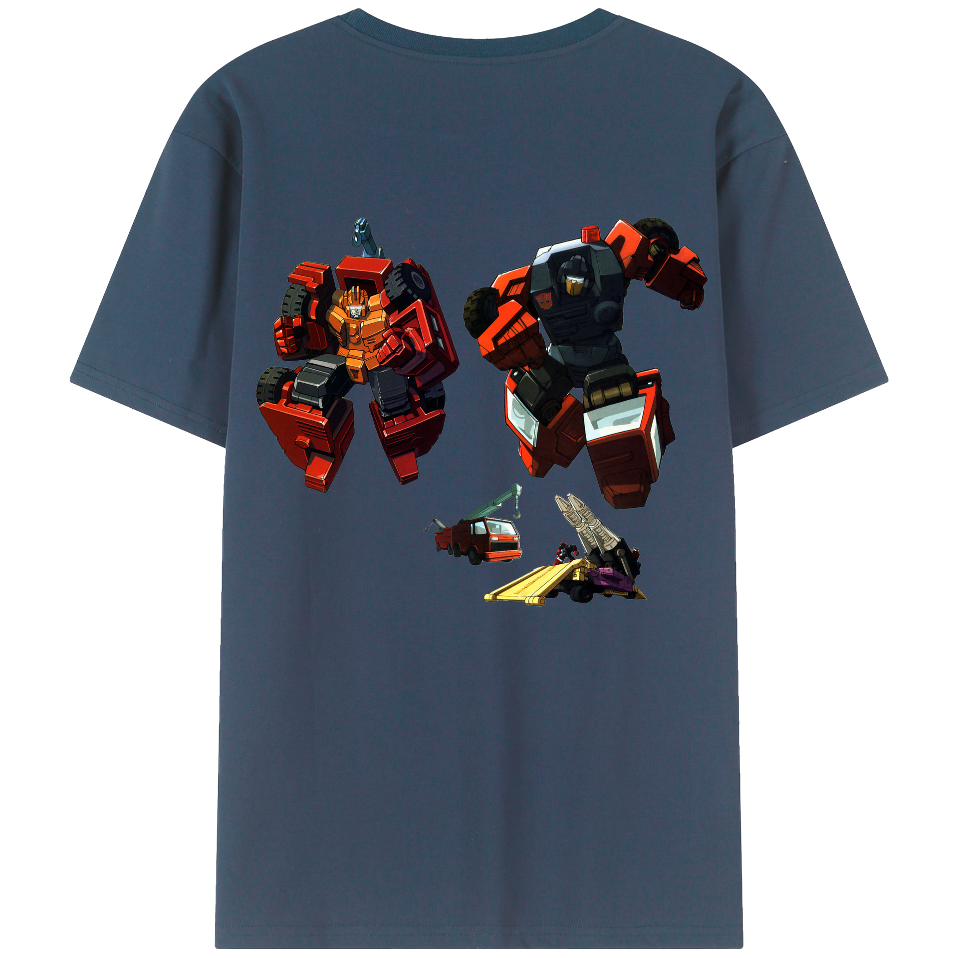 （画像用）  綿100％ メンズ半袖Tシャツ（バックプリント） 通気性
