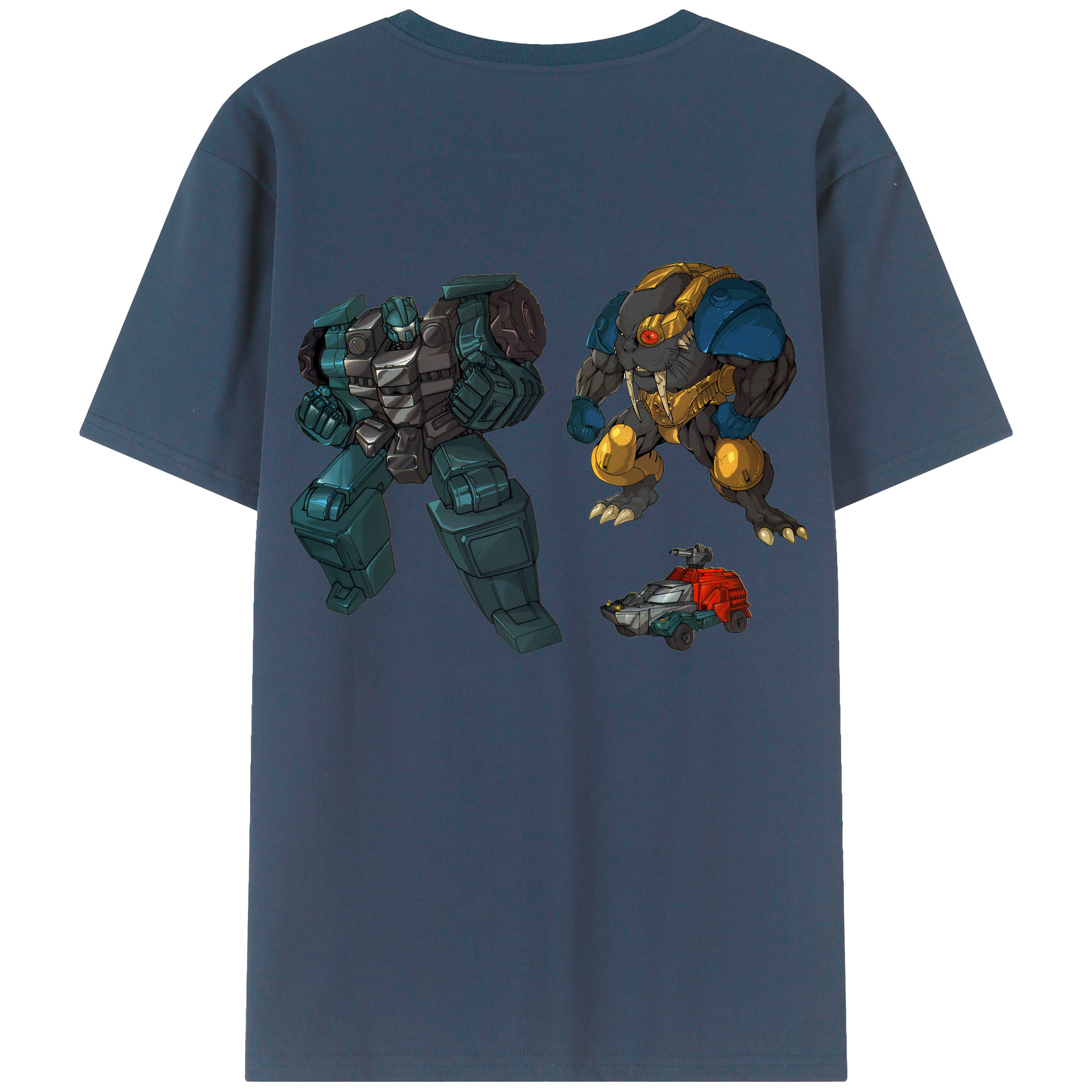 （画像用）  綿100％ メンズ半袖Tシャツ（バックプリント） 通気性