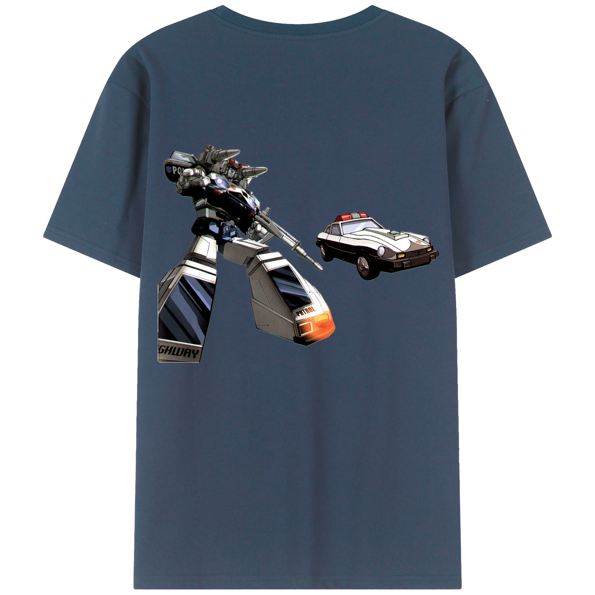 （画像用）  綿100％ メンズ半袖Tシャツ（バックプリント） 通気性