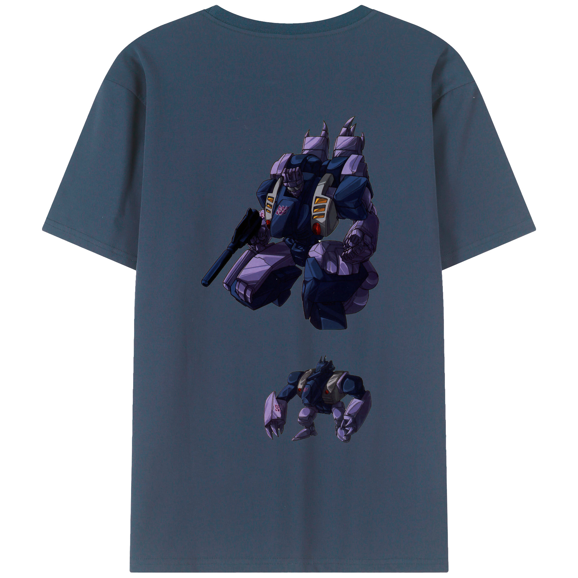 （画像用）  綿100％ メンズ半袖Tシャツ（バックプリント） 通気性