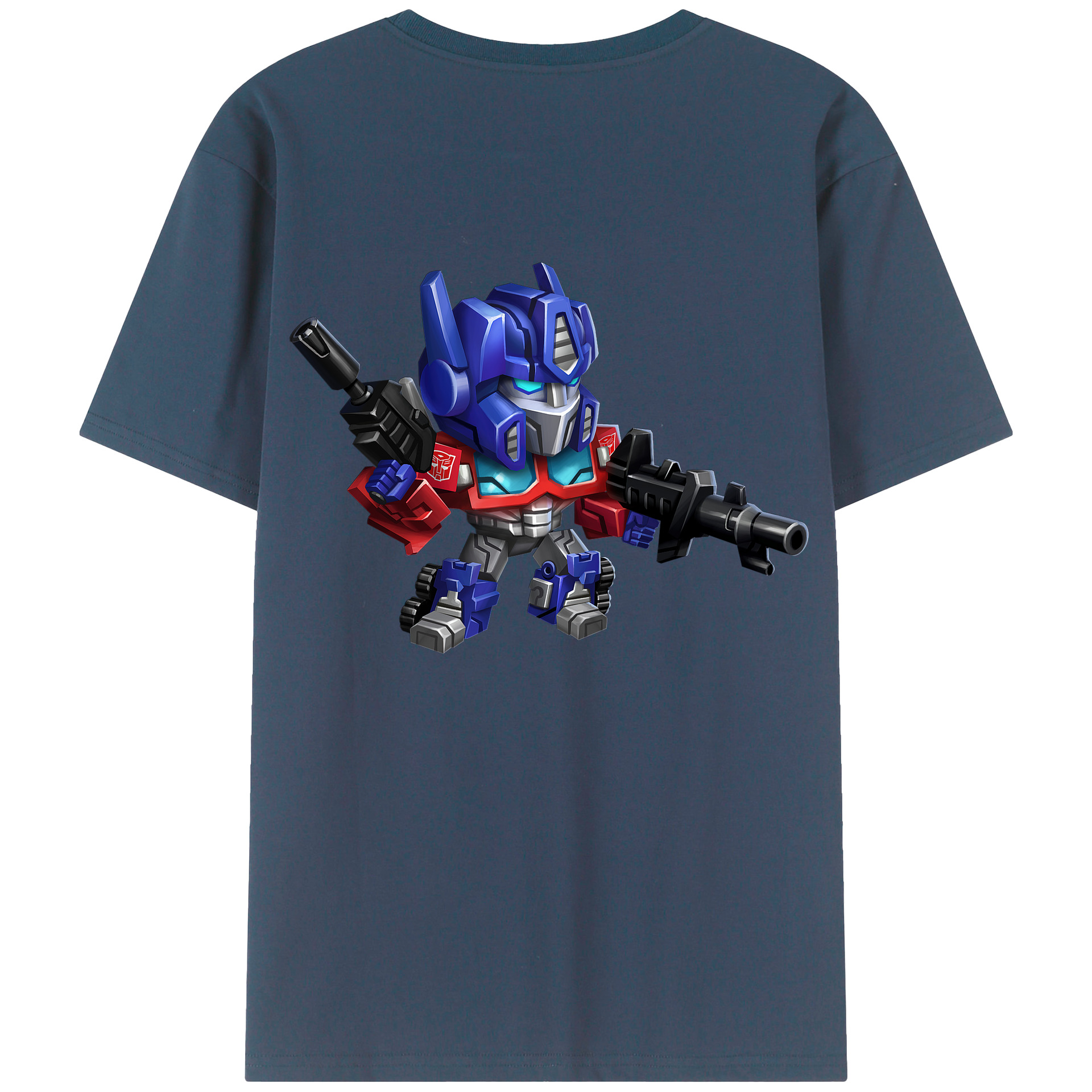（画像用）  綿100％ メンズ半袖Tシャツ（バックプリント） 通気性
