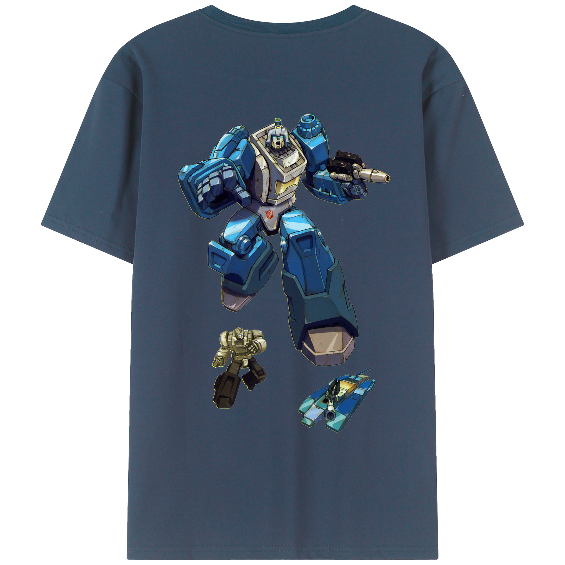 （画像用）  綿100％ メンズ半袖Tシャツ（バックプリント） 通気性