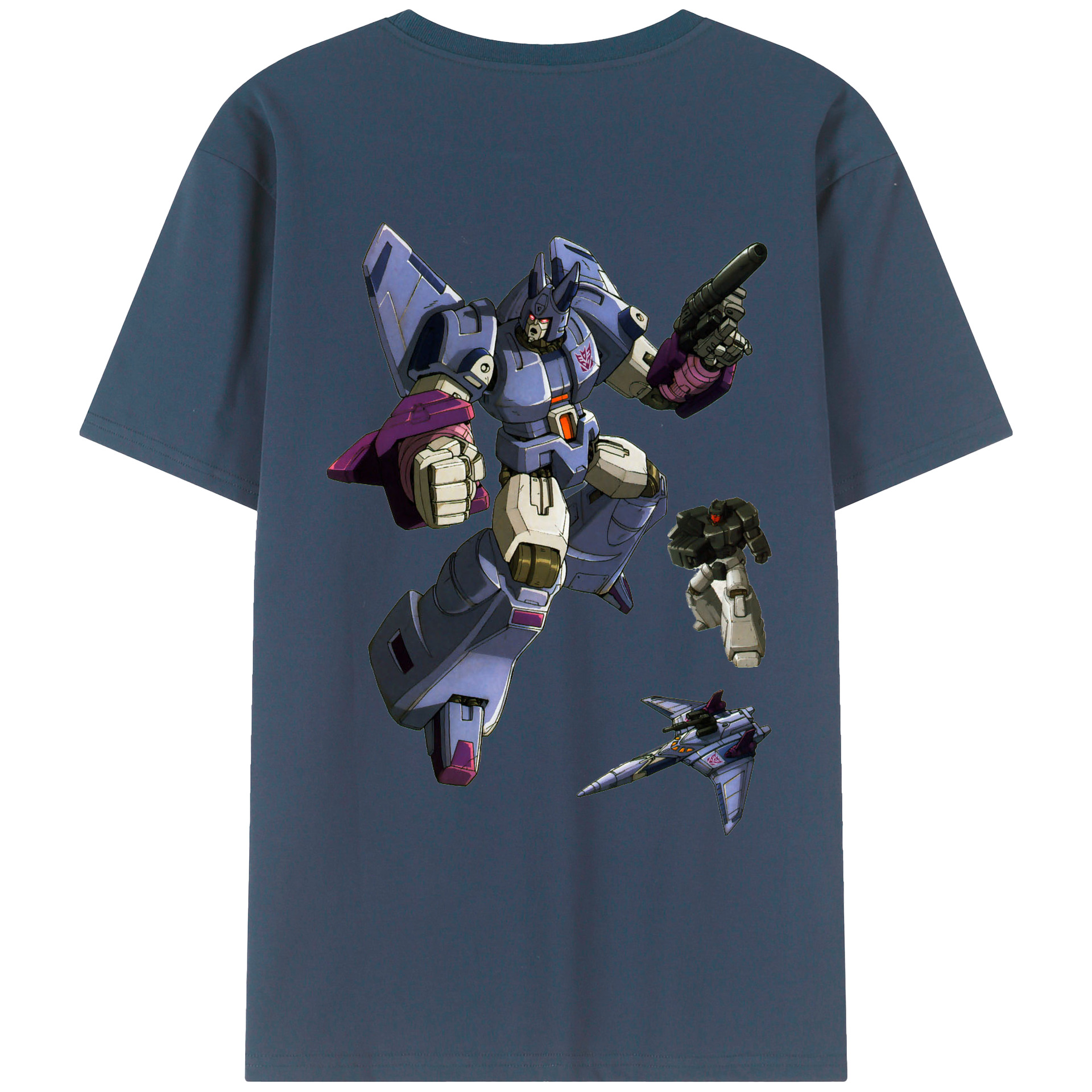 （画像用）  綿100％ メンズ半袖Tシャツ（バックプリント） 通気性