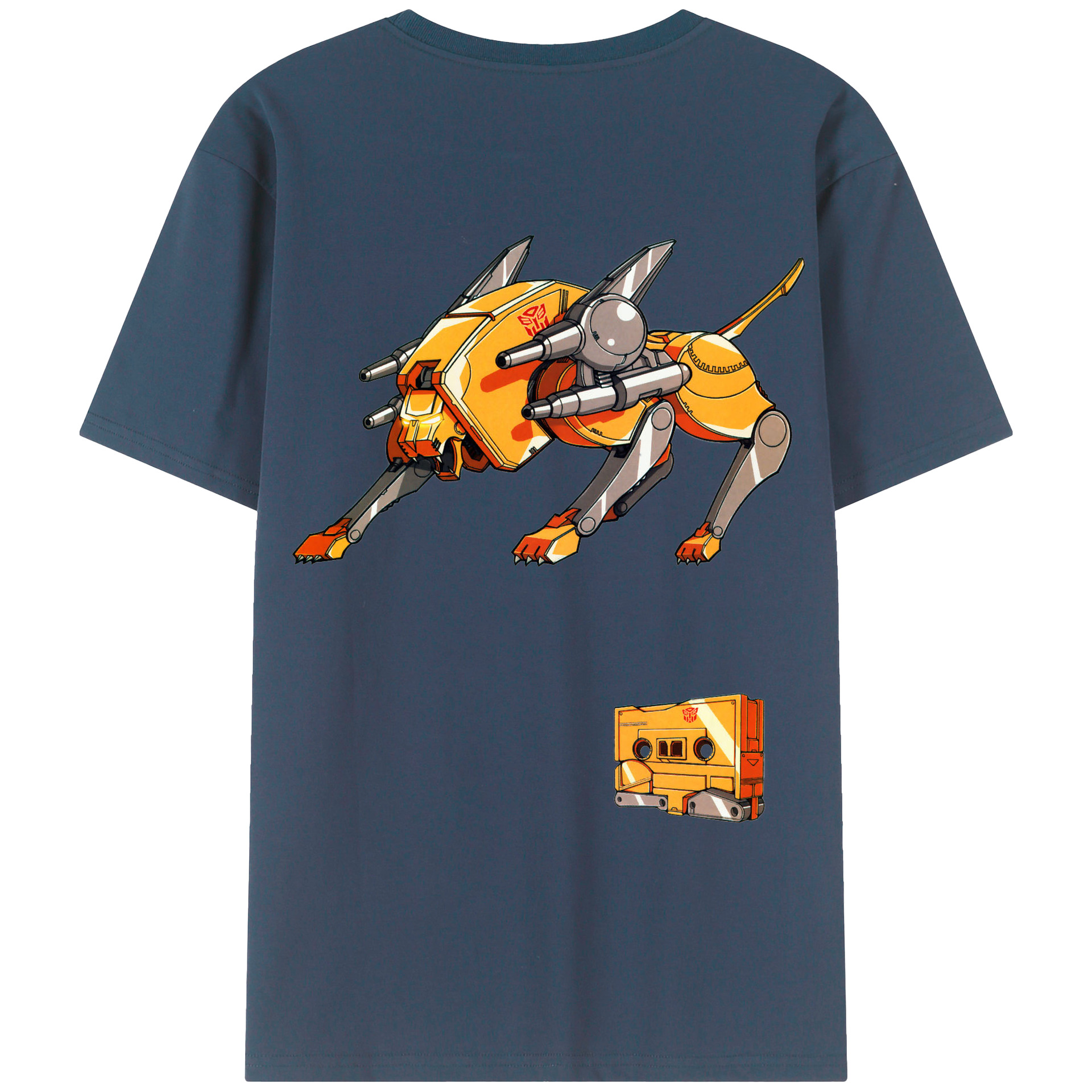 （画像用）  綿100％ メンズ半袖Tシャツ（バックプリント） 通気性