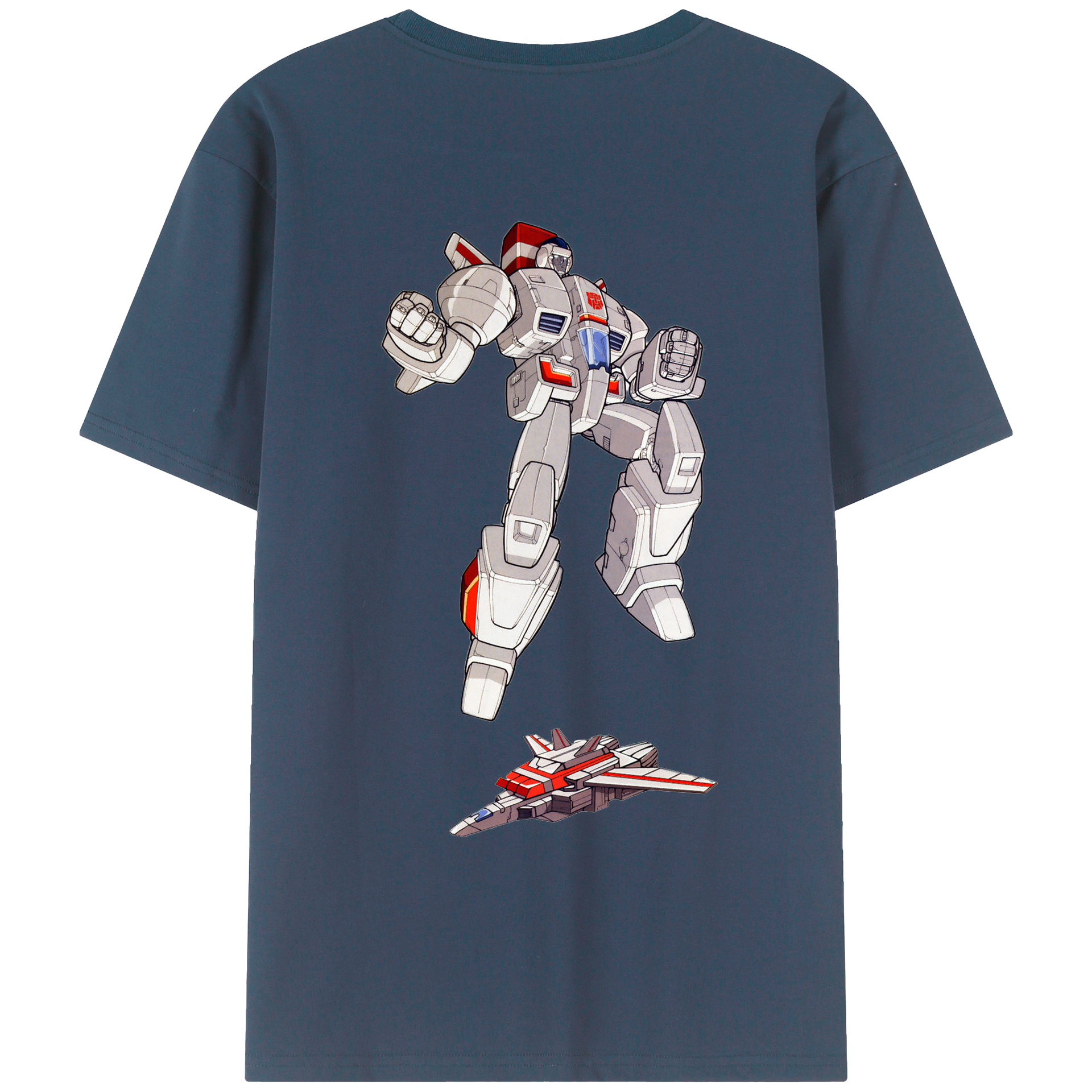 （画像用）  綿100％ メンズ半袖Tシャツ（バックプリント） 通気性