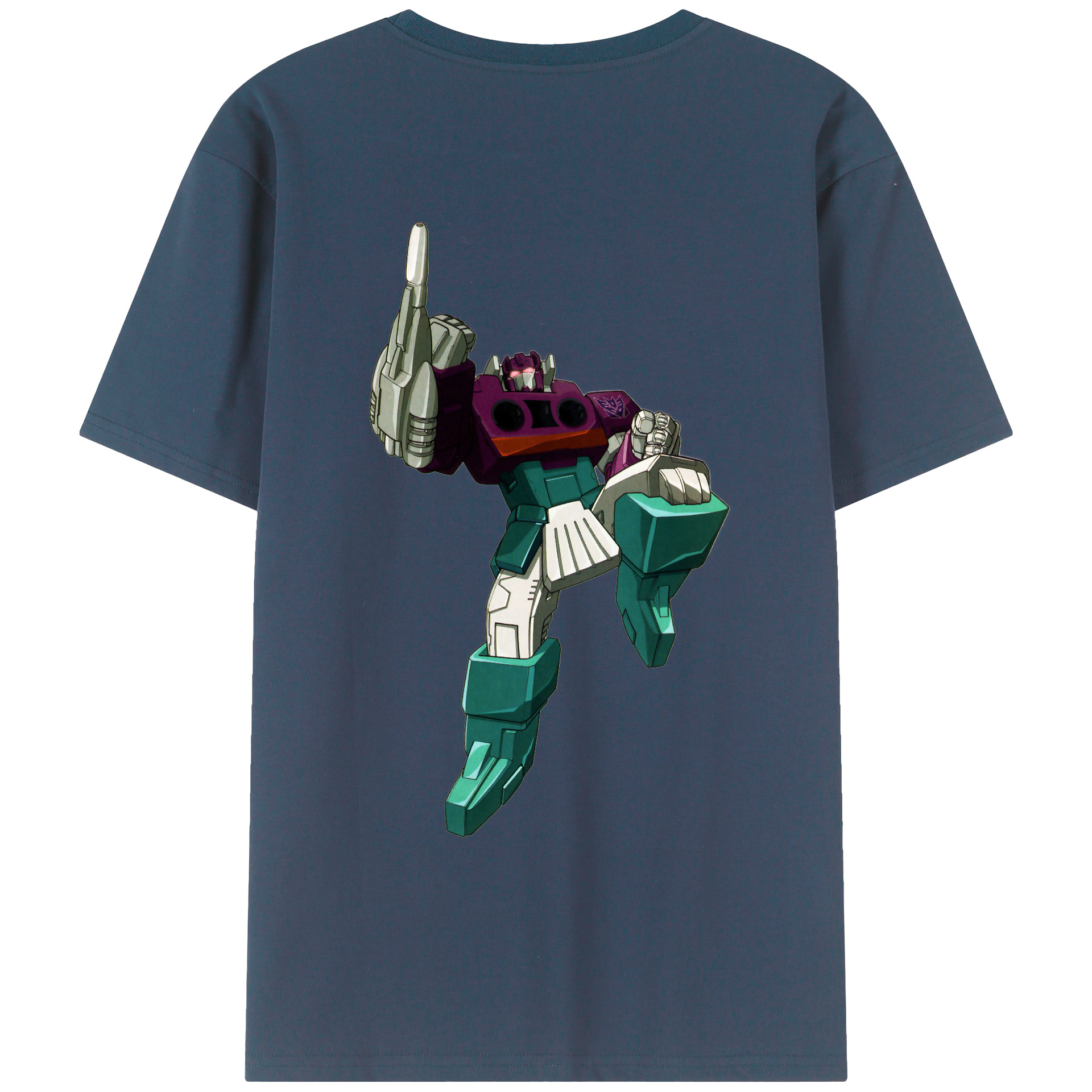 （画像用）  綿100％ メンズ半袖Tシャツ（バックプリント） 通気性