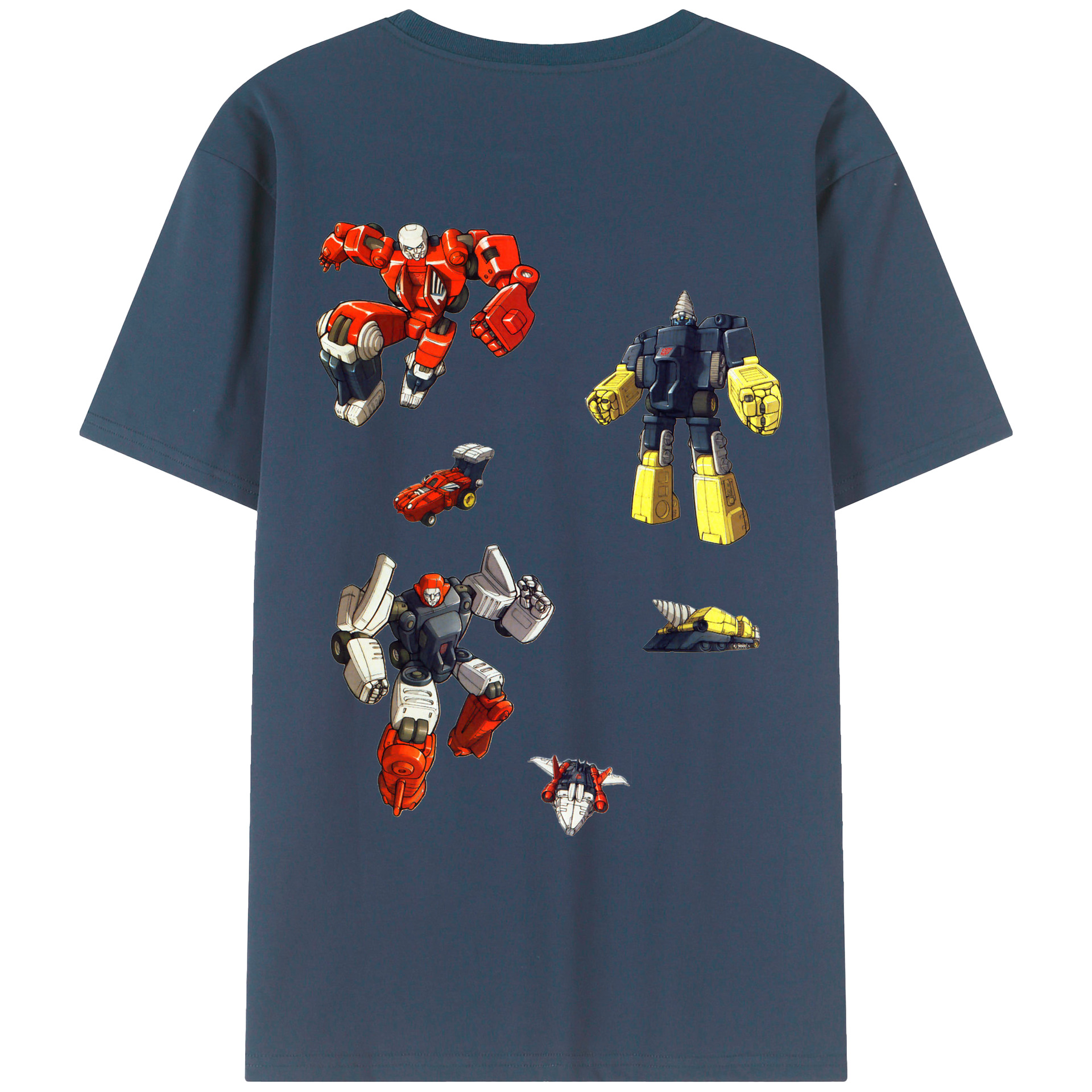 （画像用）  綿100％ メンズ半袖Tシャツ（バックプリント） 通気性