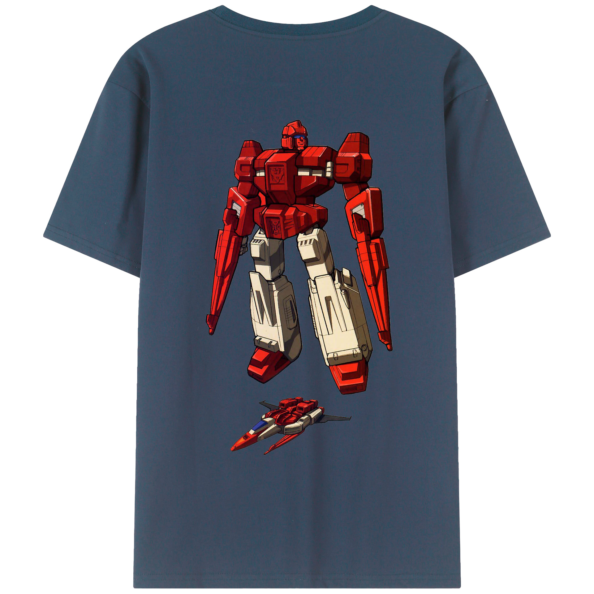 （画像用）  綿100％ メンズ半袖Tシャツ（バックプリント） 通気性