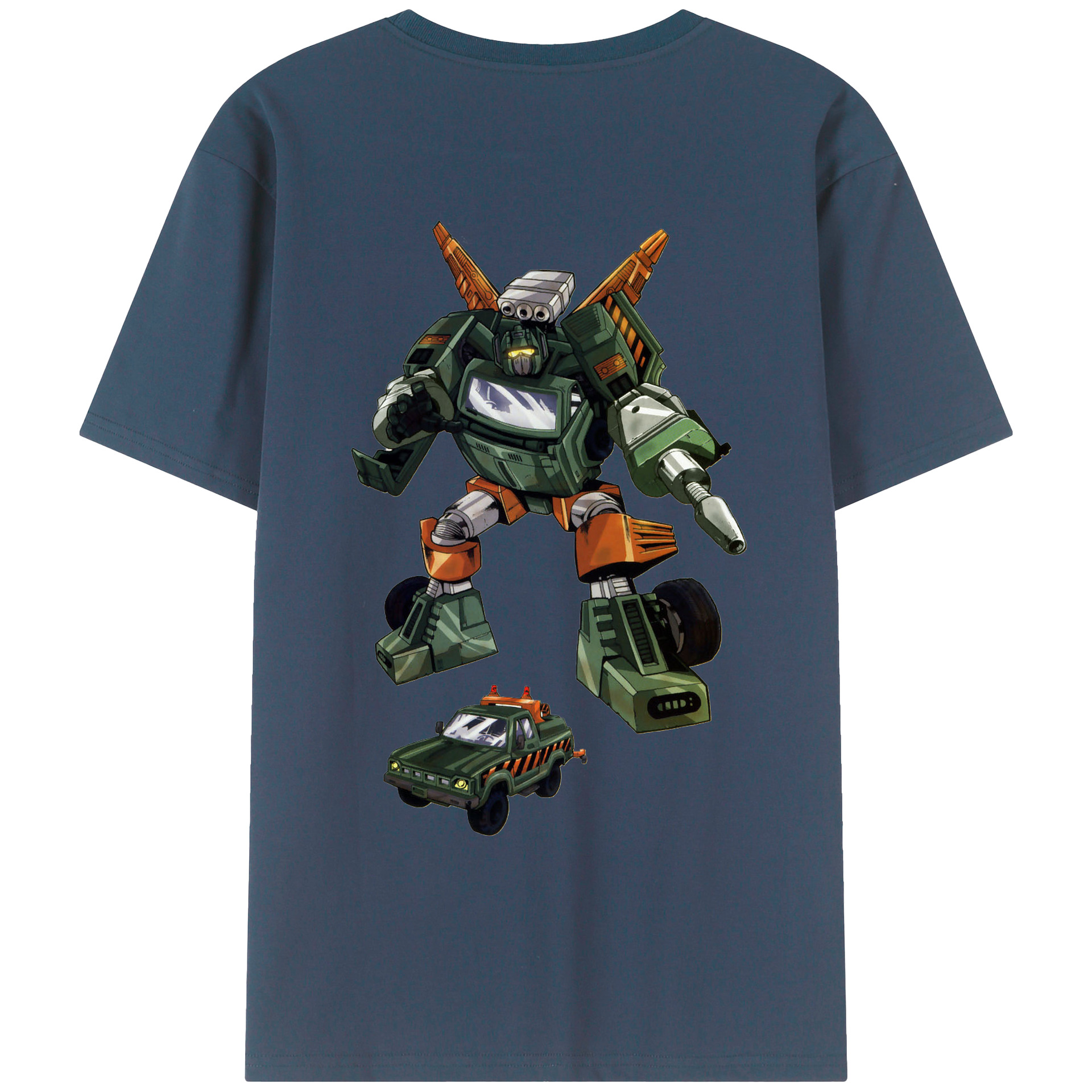 （画像用）  綿100％ メンズ半袖Tシャツ（バックプリント） 通気性