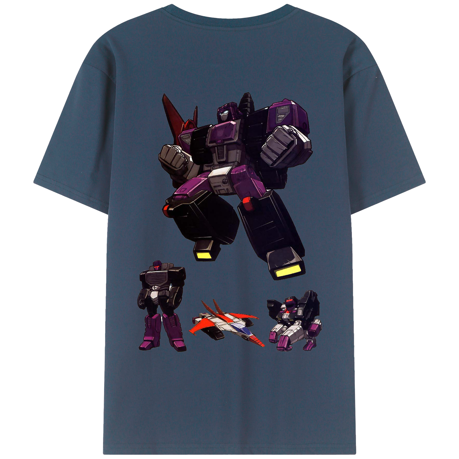（画像用）  綿100％ メンズ半袖Tシャツ（バックプリント） 通気性