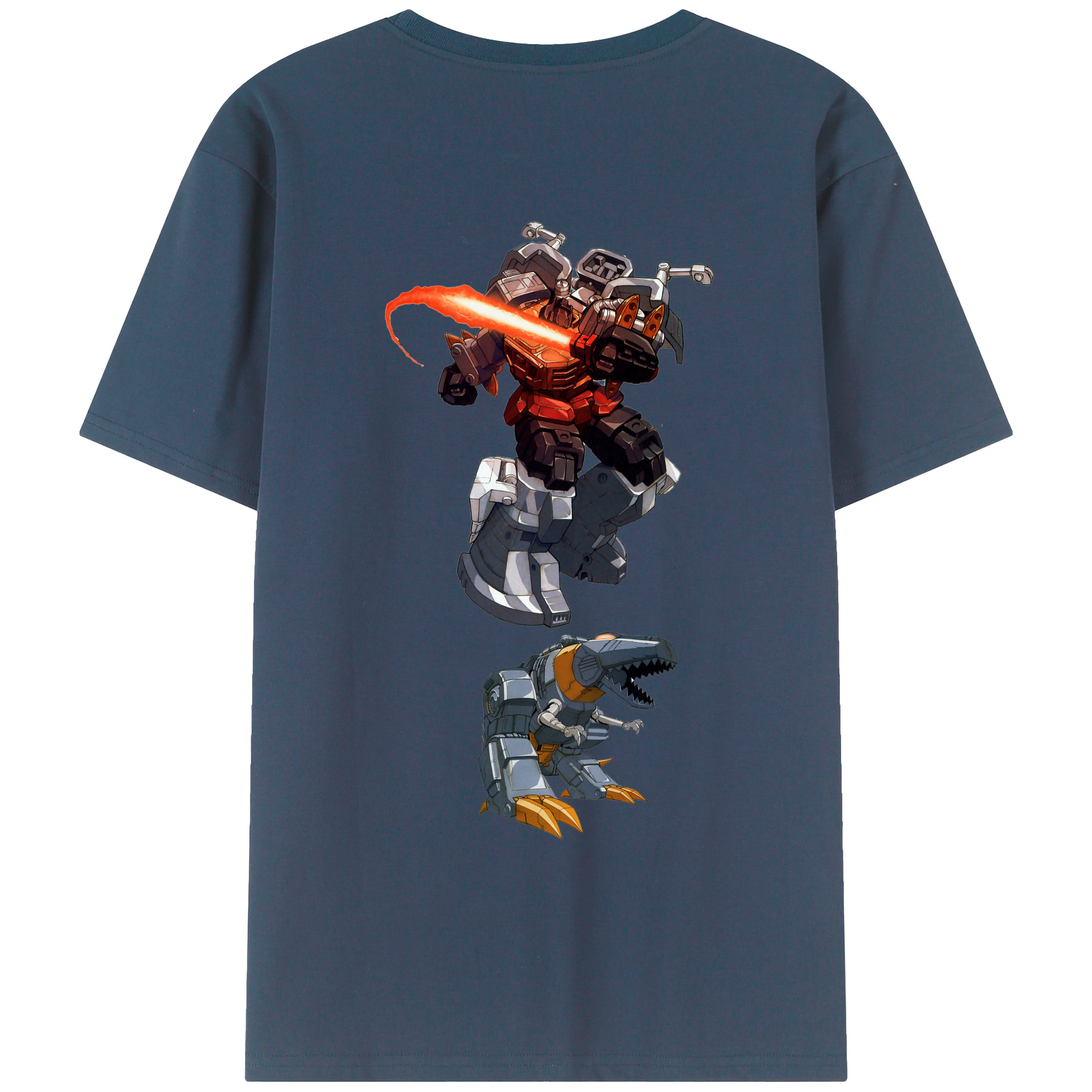 （画像用）  綿100％ メンズ半袖Tシャツ（バックプリント） 通気性