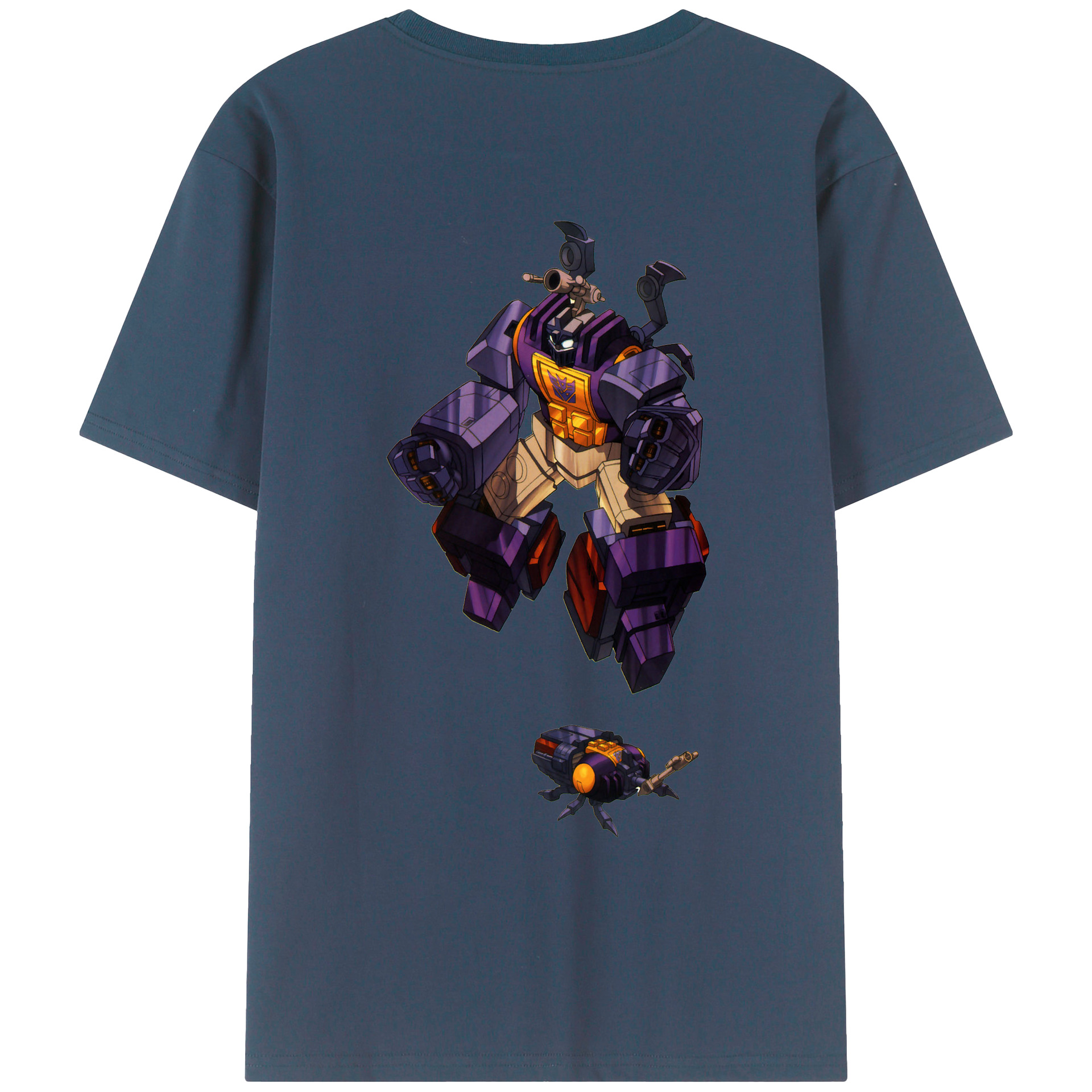 （画像用）  綿100％ メンズ半袖Tシャツ（バックプリント） 通気性