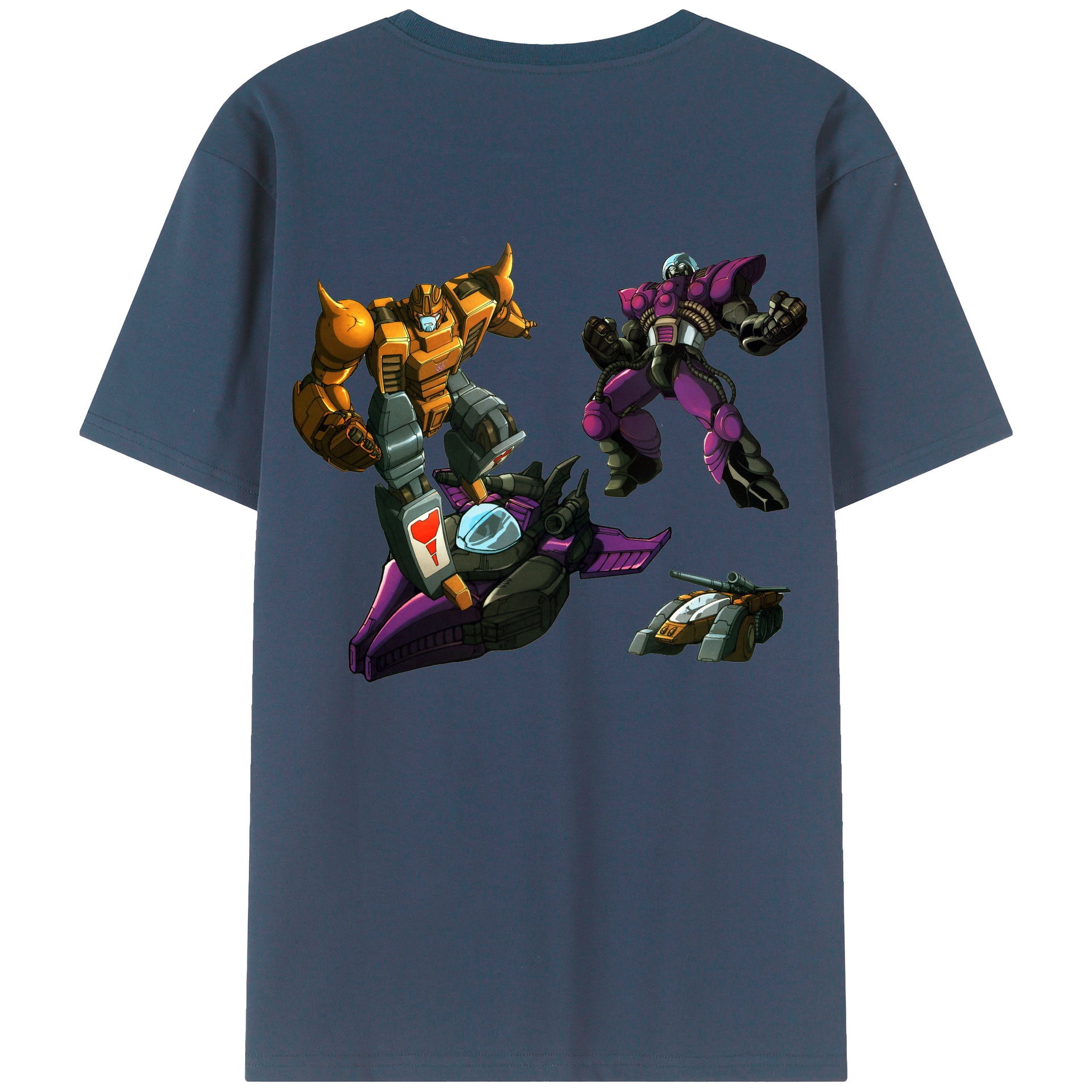（画像用）  綿100％ メンズ半袖Tシャツ（バックプリント） 通気性