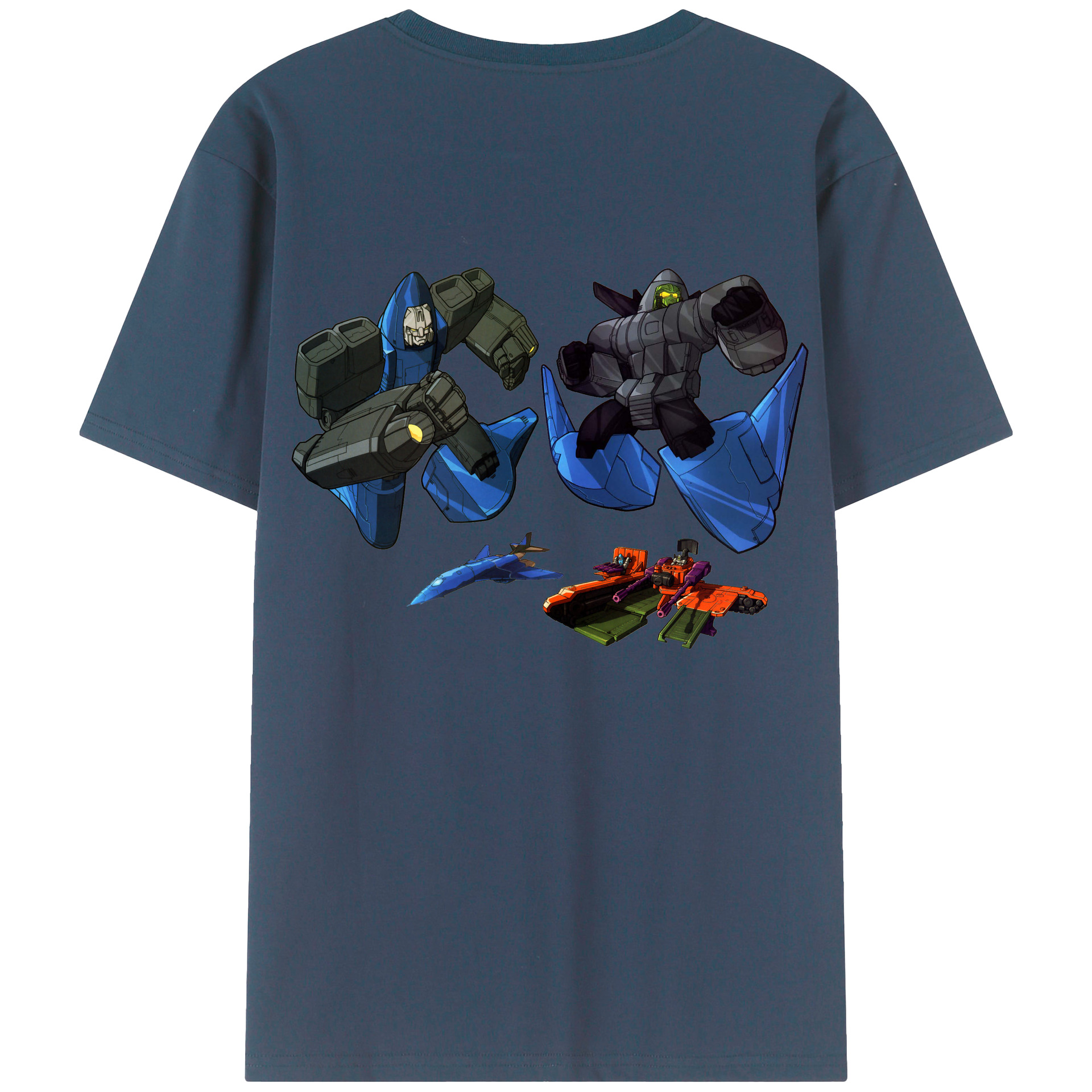 （画像用）  綿100％ メンズ半袖Tシャツ（バックプリント） 通気性