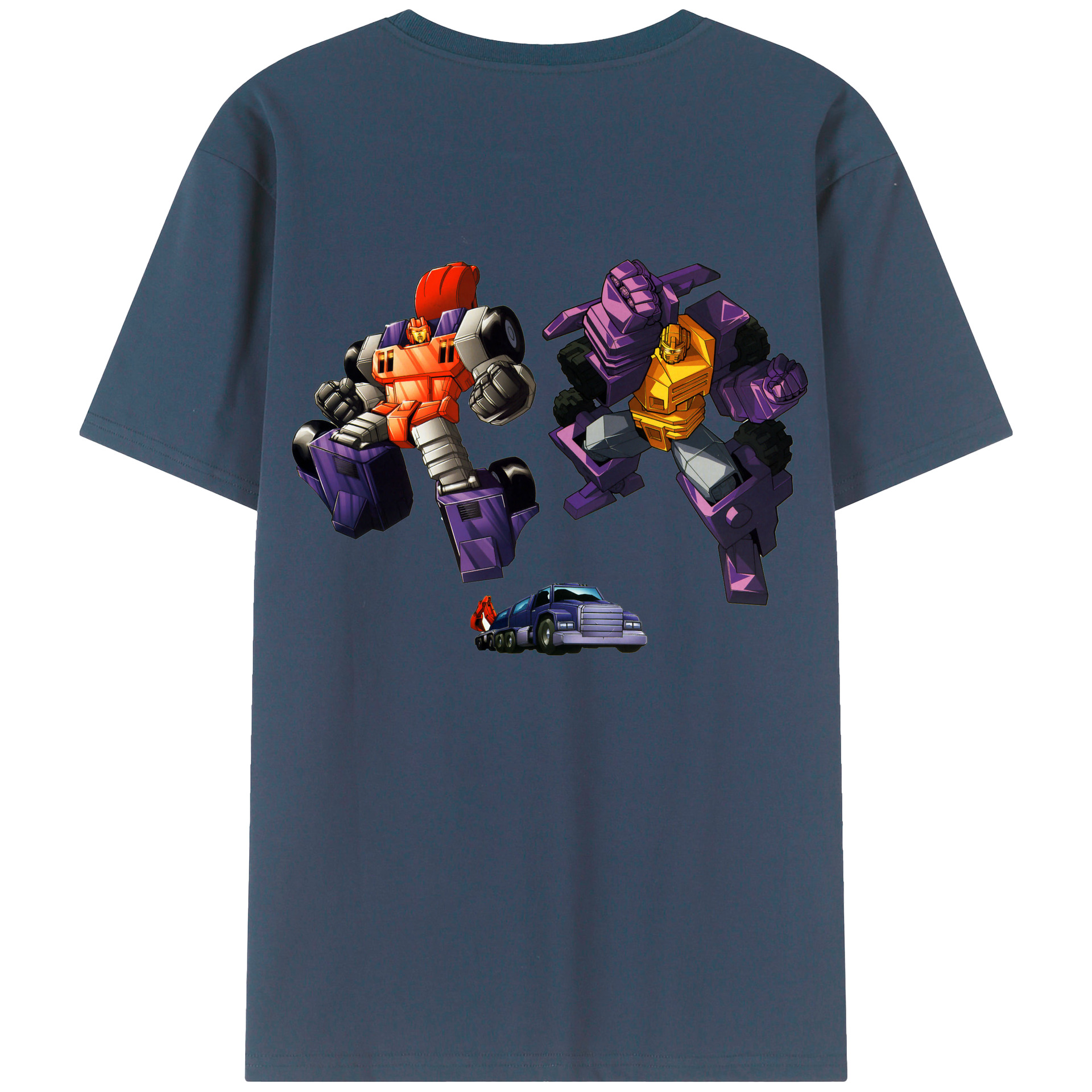 （画像用）  綿100％ メンズ半袖Tシャツ（バックプリント） 通気性