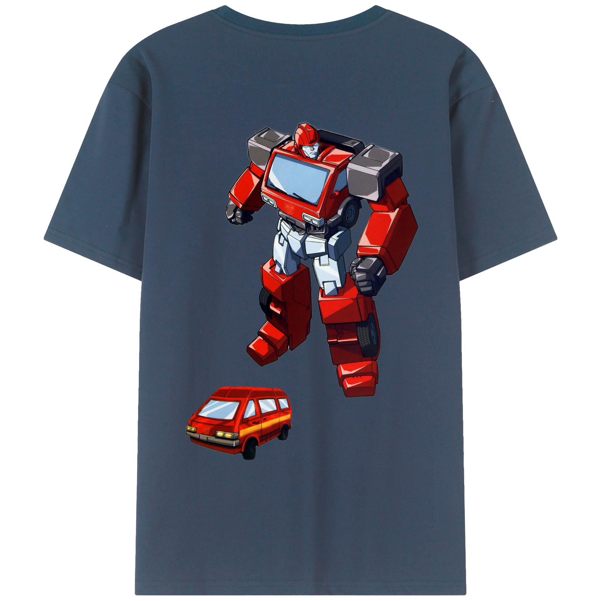 （画像用）  綿100％ メンズ半袖Tシャツ（バックプリント） 通気性