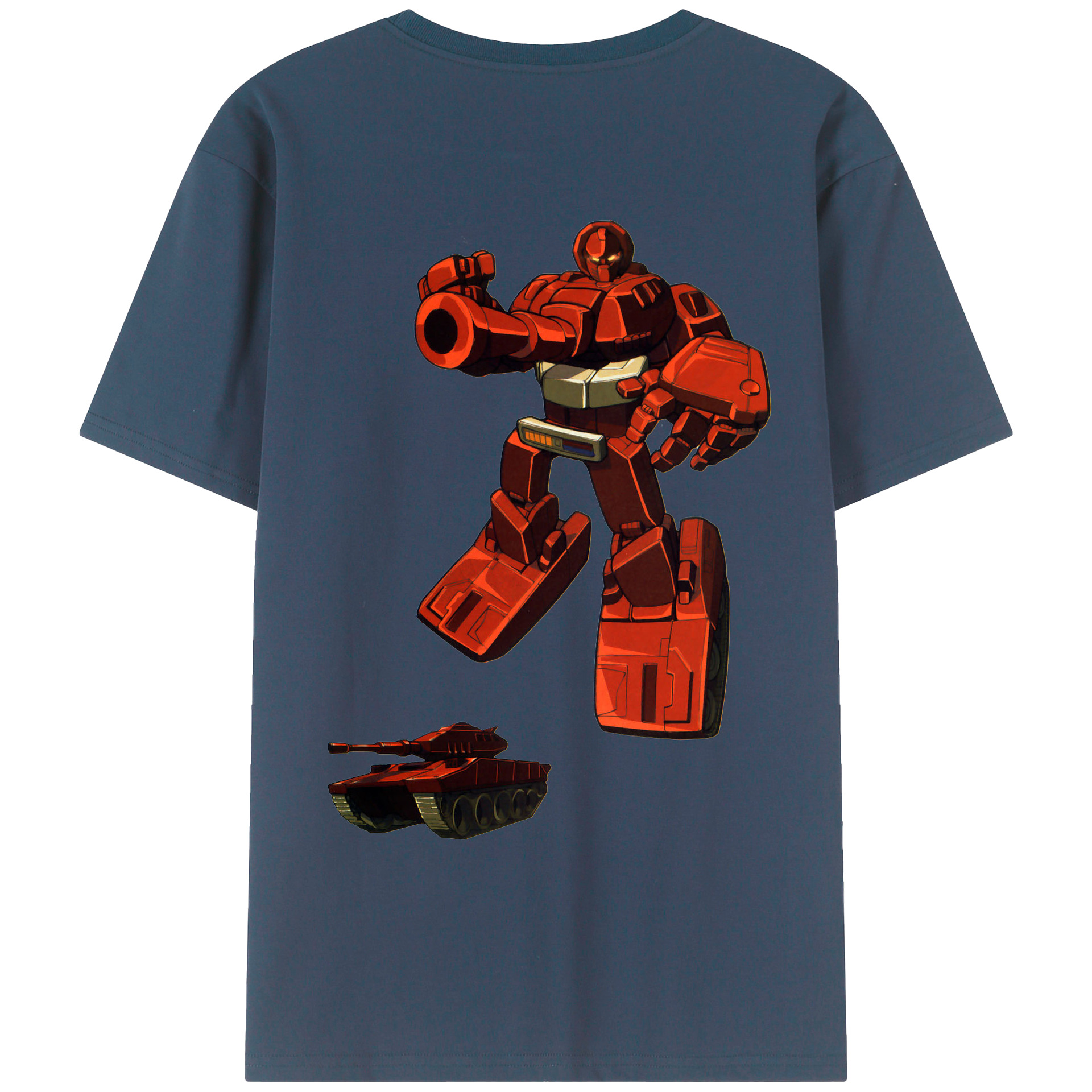 （画像用）  綿100％ メンズ半袖Tシャツ（バックプリント） 通気性
