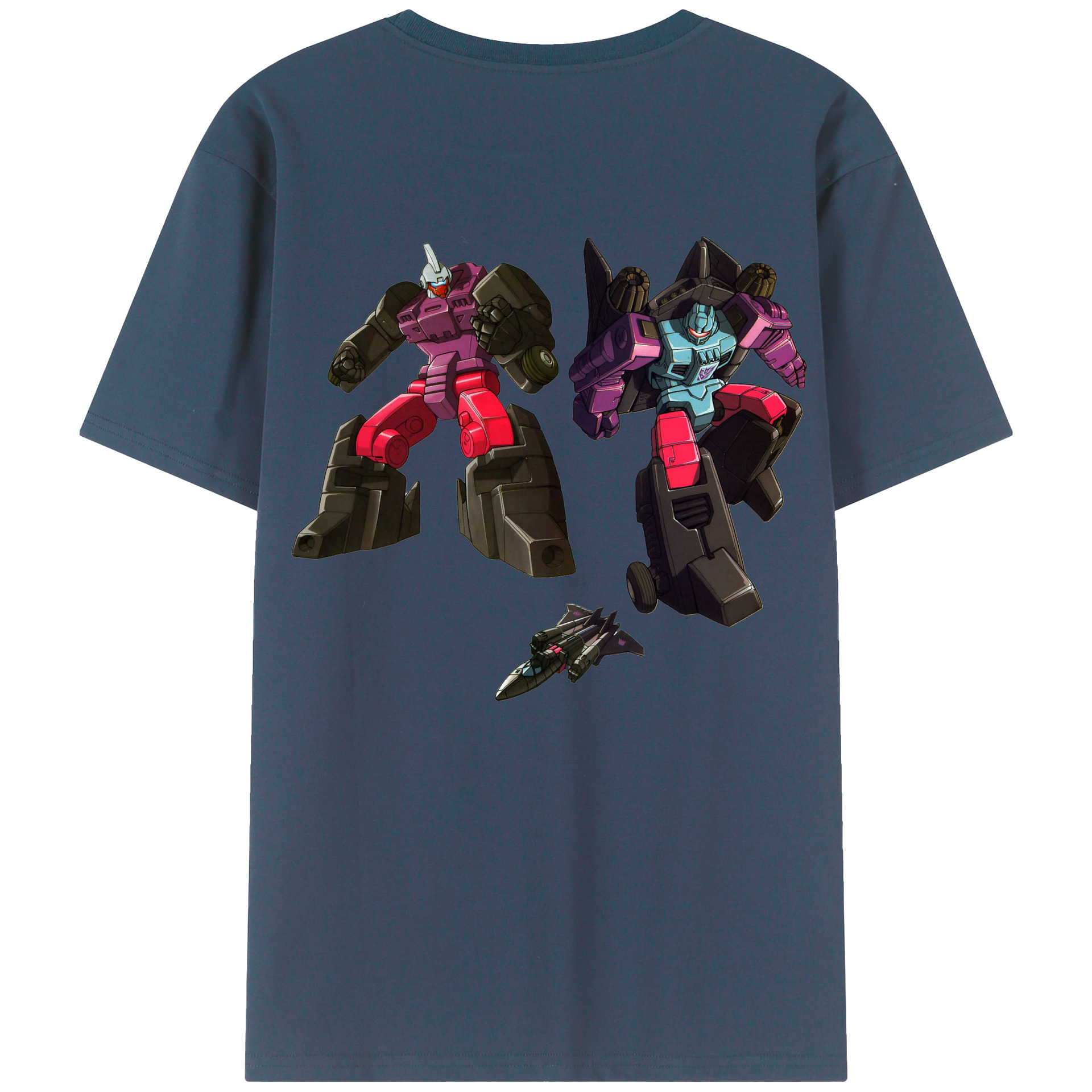 （画像用）  綿100％ メンズ半袖Tシャツ（バックプリント） 通気性