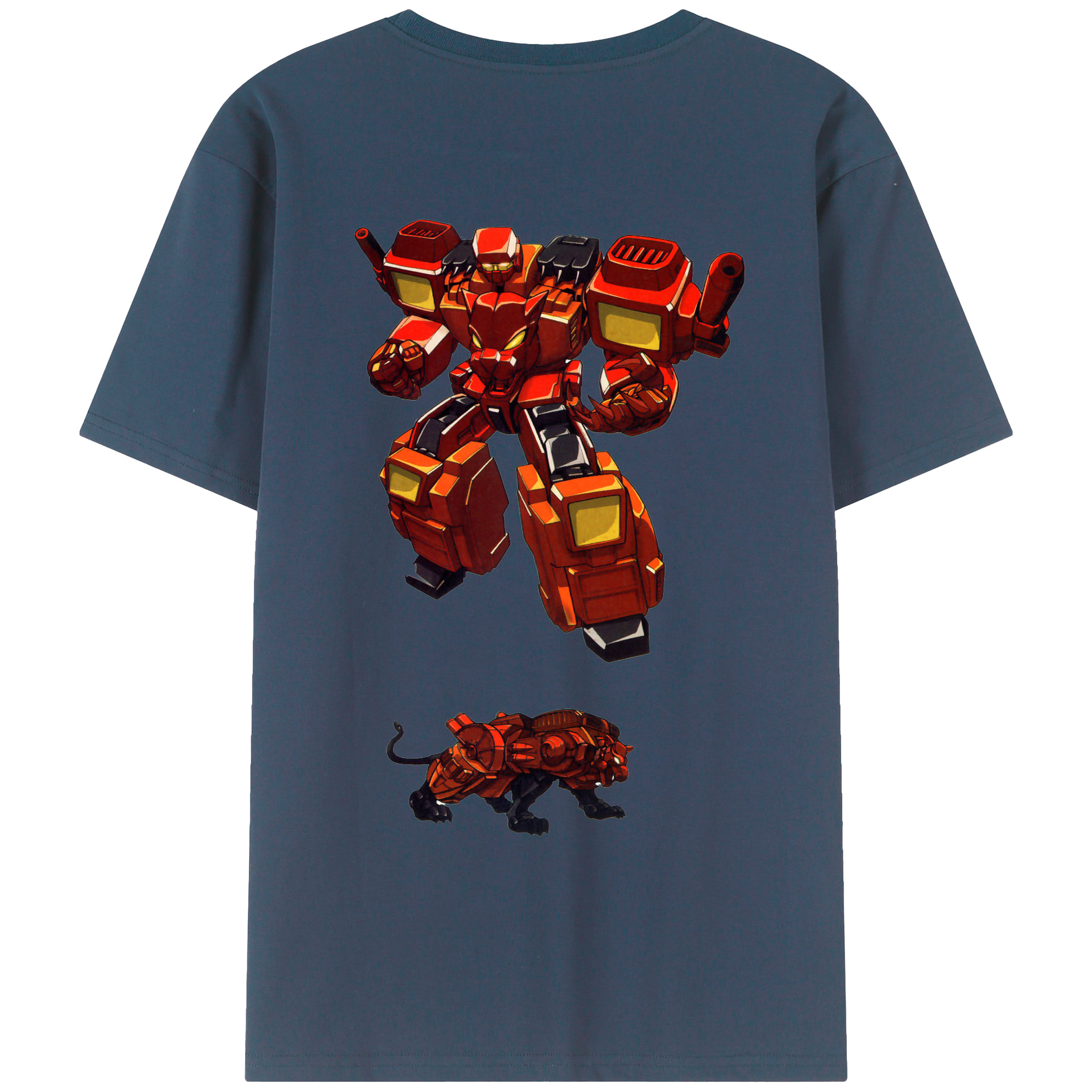 （画像用）  綿100％ メンズ半袖Tシャツ（バックプリント） 通気性