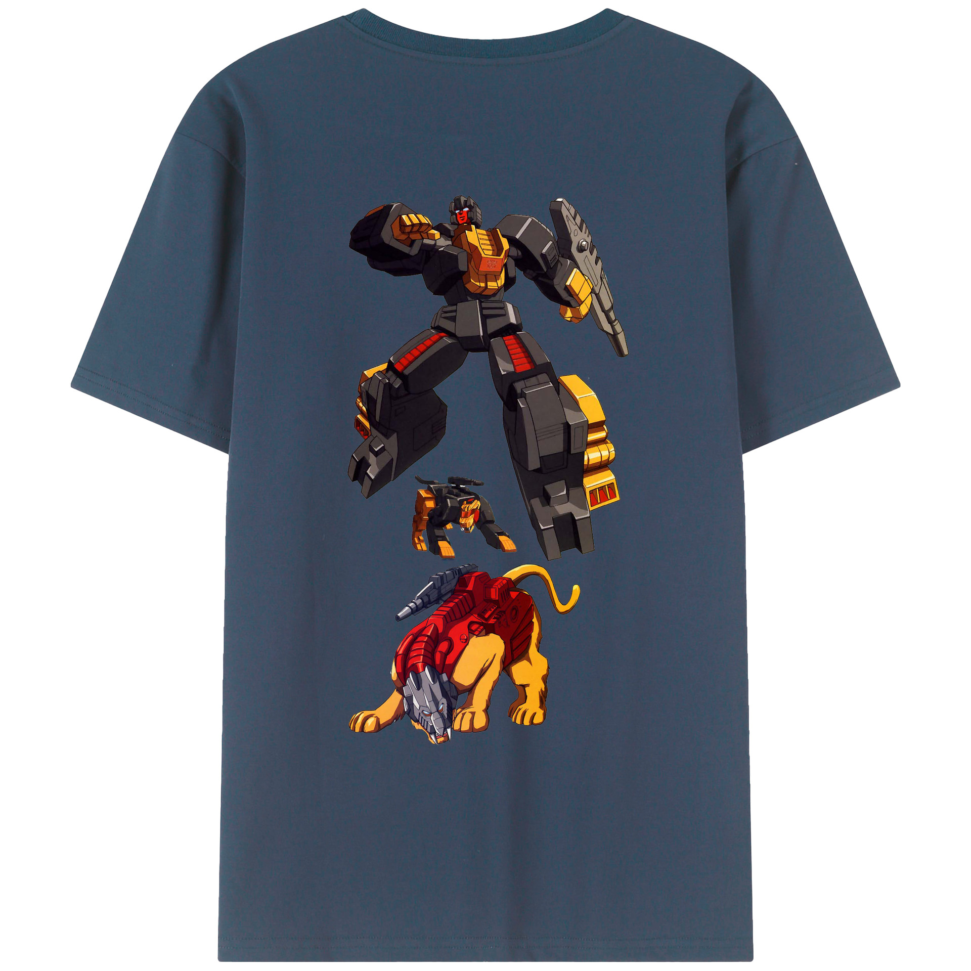 （画像用）  綿100％ メンズ半袖Tシャツ（バックプリント） 通気性