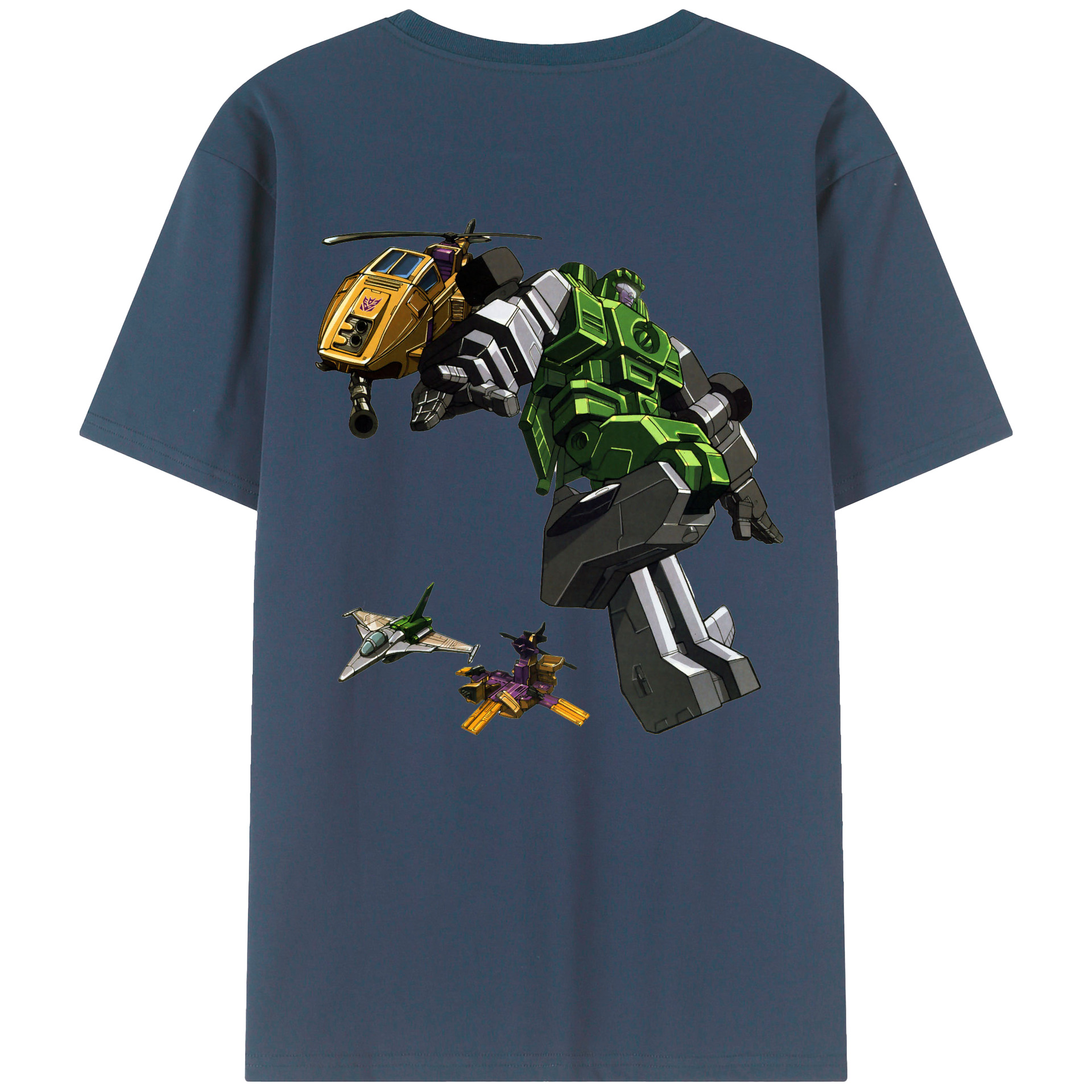 （画像用）  綿100％ メンズ半袖Tシャツ（バックプリント） 通気性