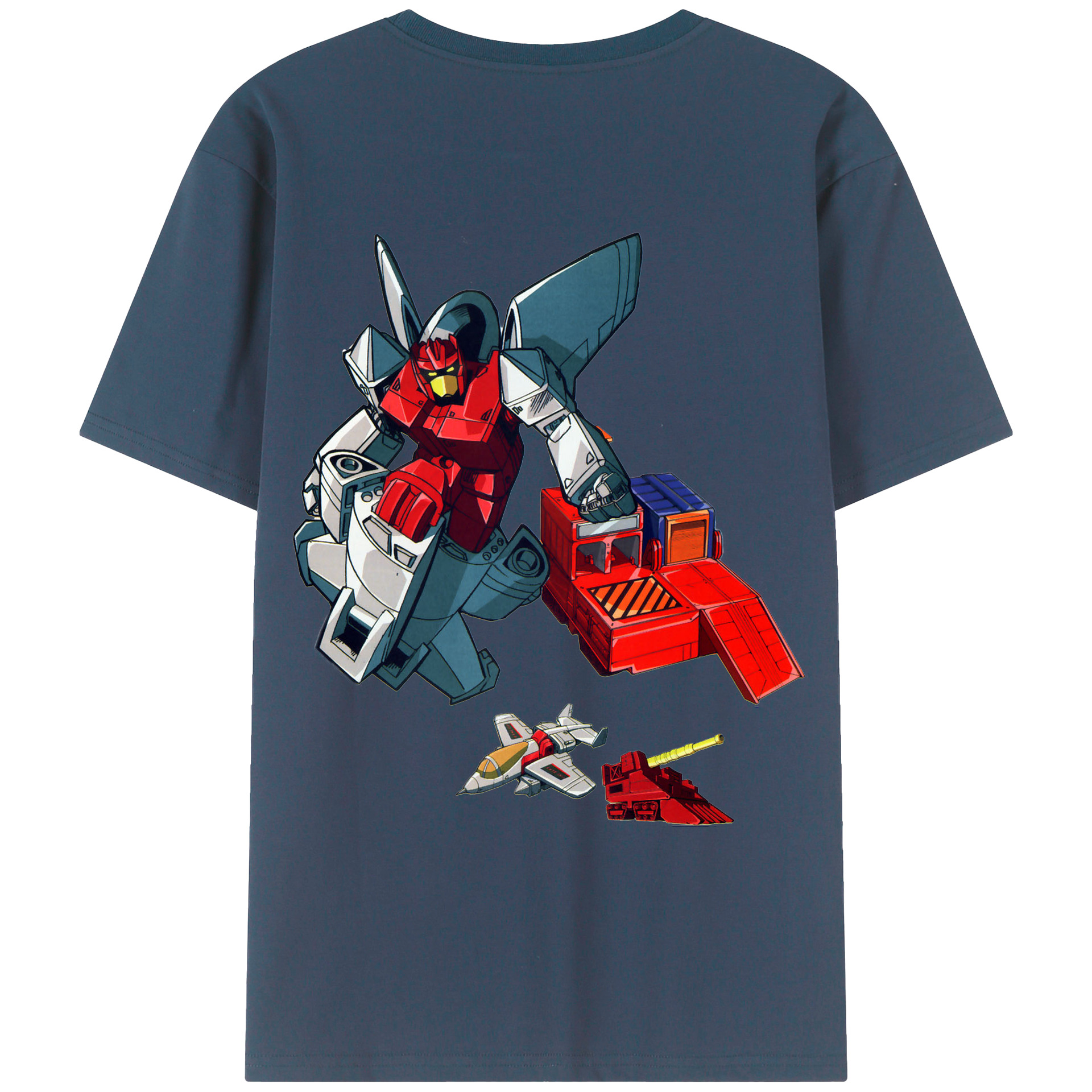 （画像用）  綿100％ メンズ半袖Tシャツ（バックプリント） 通気性