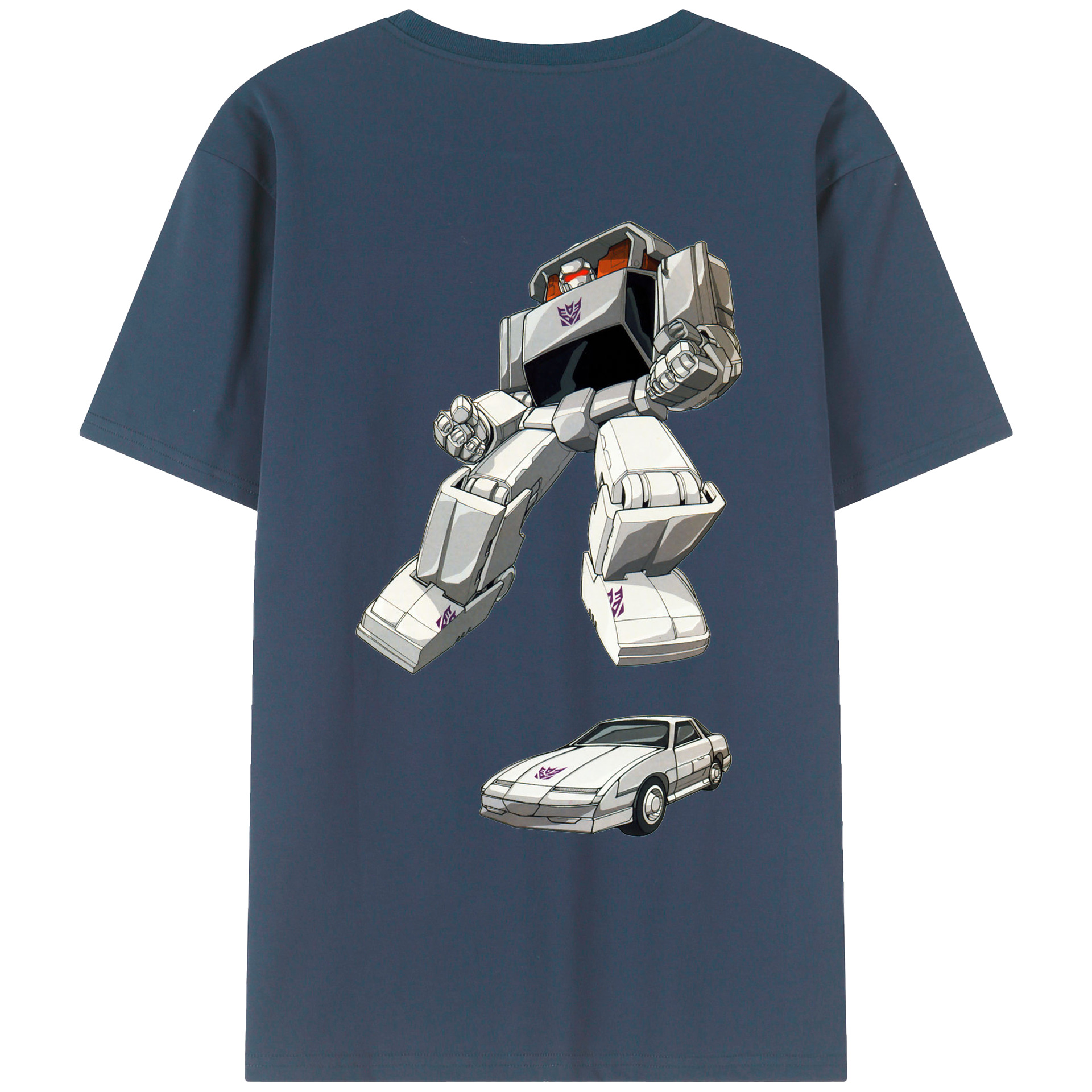 （画像用）  綿100％ メンズ半袖Tシャツ（バックプリント） 通気性