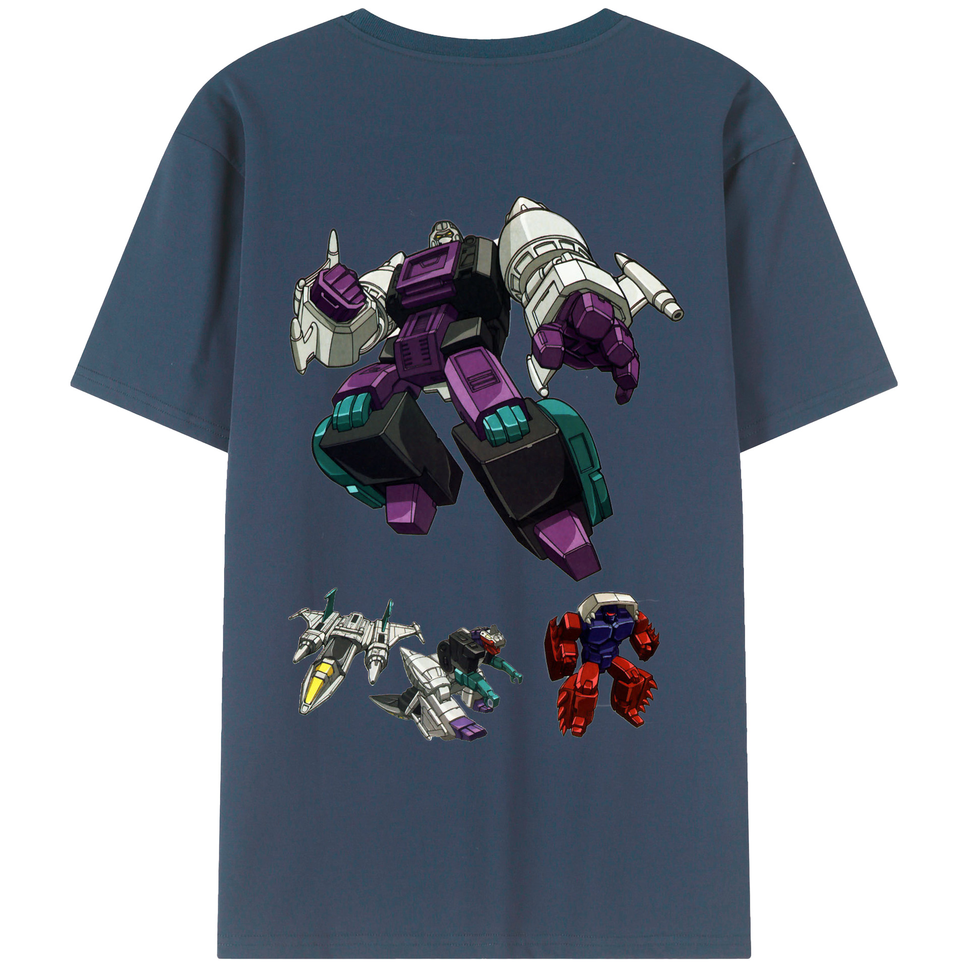 （画像用）  綿100％ メンズ半袖Tシャツ（バックプリント） 通気性