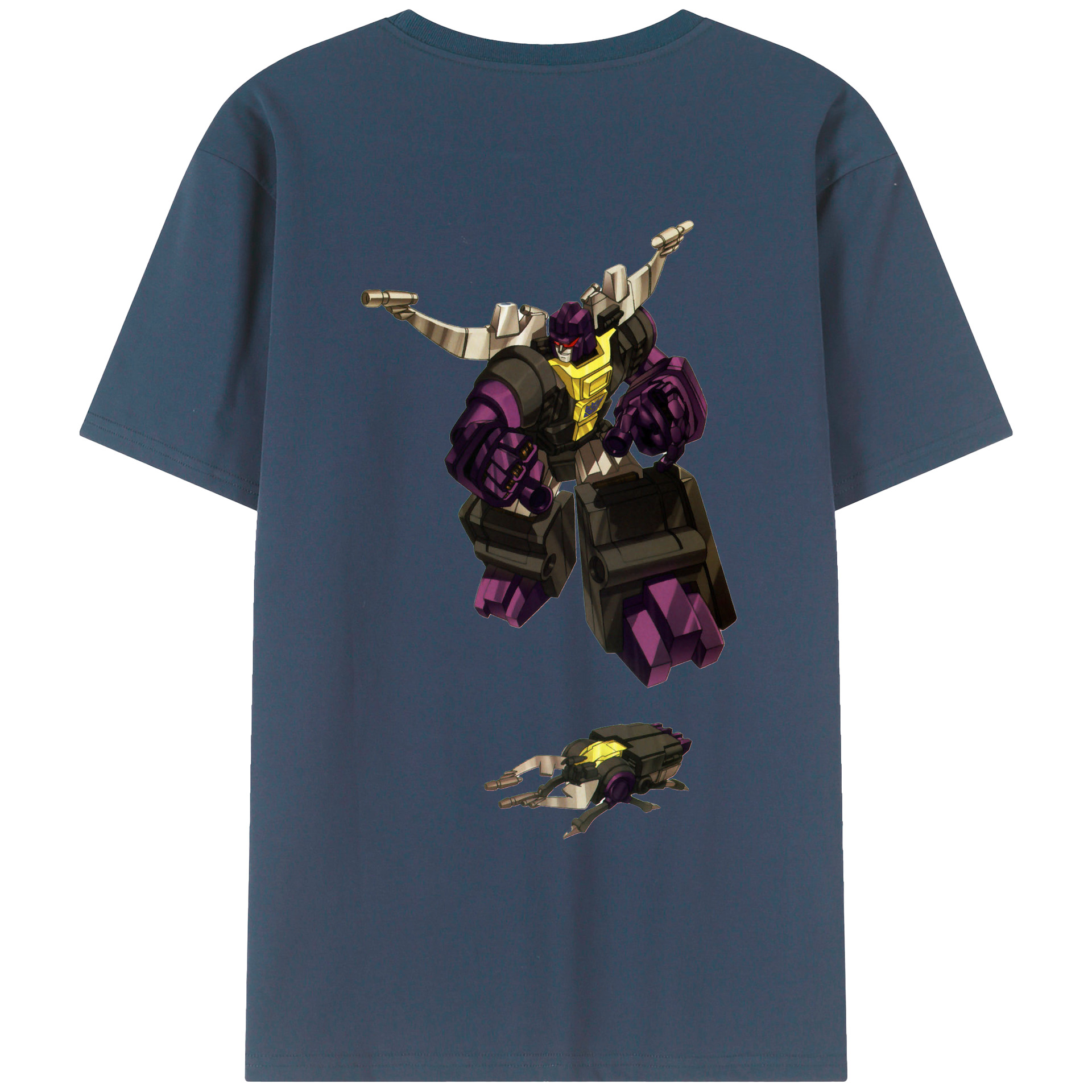 （画像用）  綿100％ メンズ半袖Tシャツ（バックプリント） 通気性