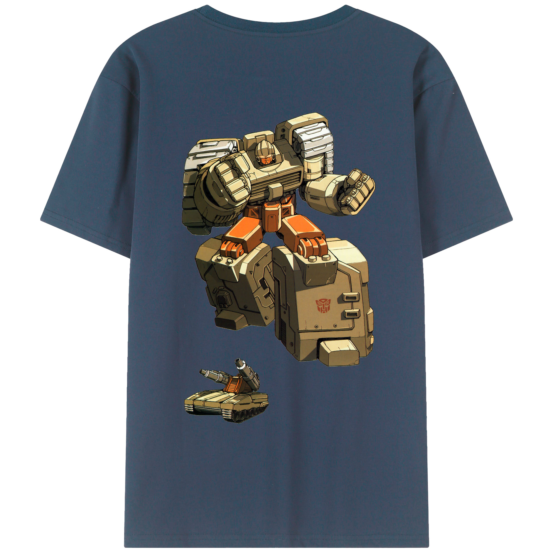 （画像用）  綿100％ メンズ半袖Tシャツ（バックプリント） 通気性