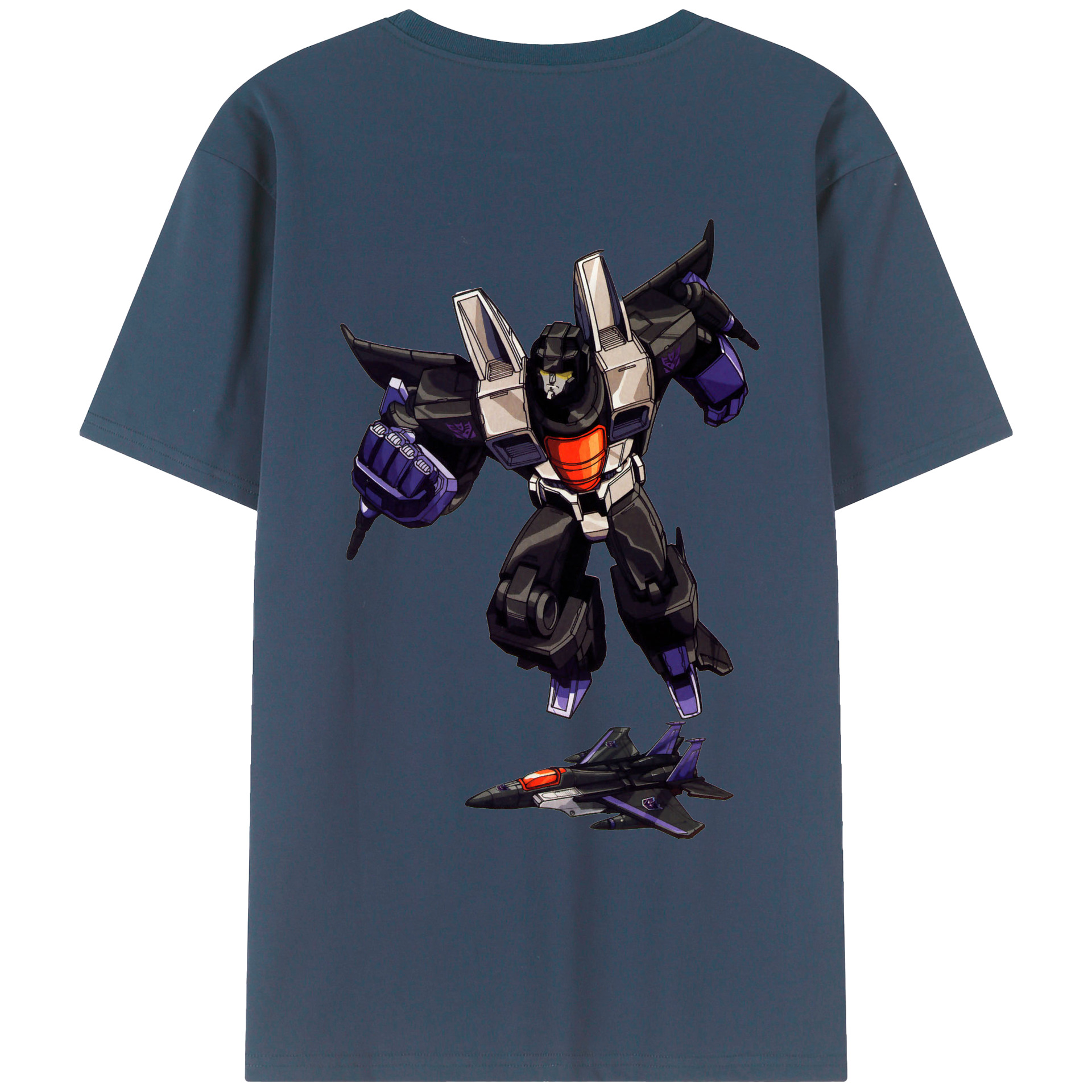 （画像用）  綿100％ メンズ半袖Tシャツ（バックプリント） 通気性