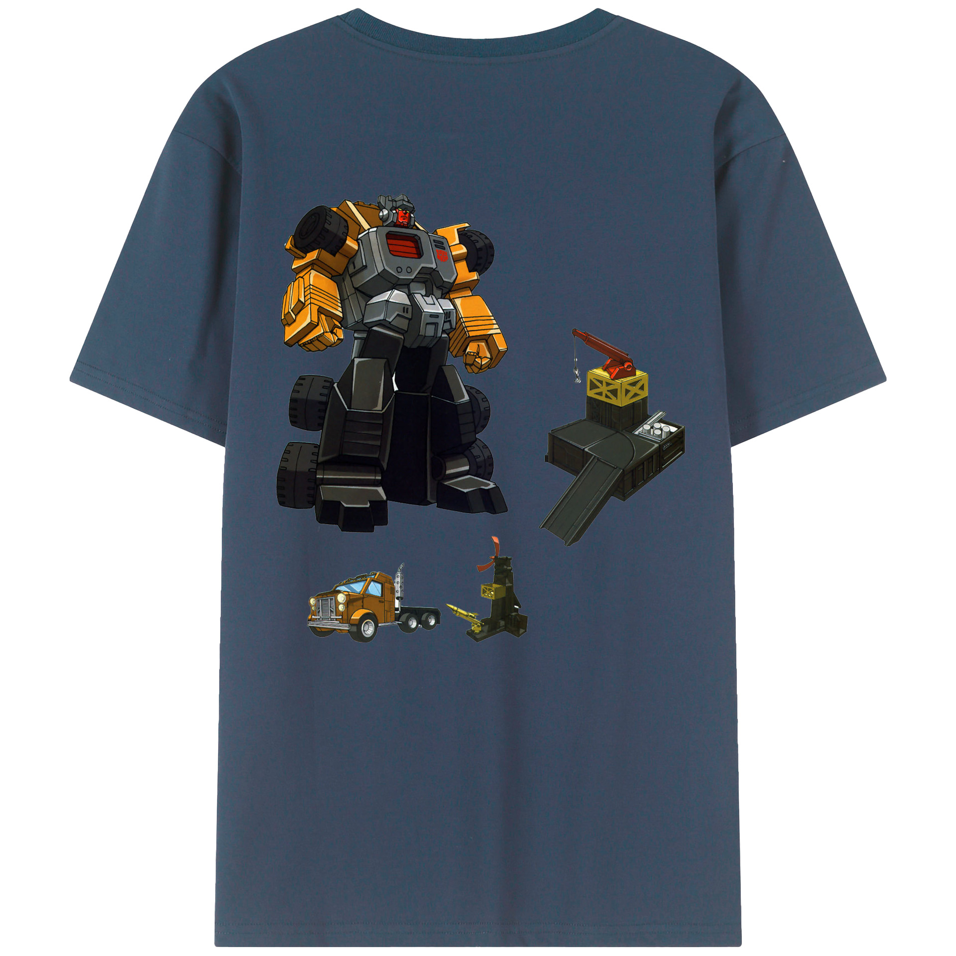 （画像用）  綿100％ メンズ半袖Tシャツ（バックプリント） 通気性