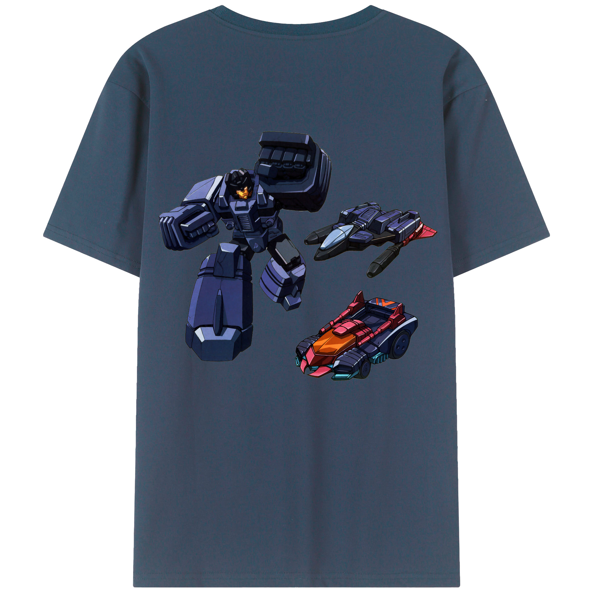 （画像用）  綿100％ メンズ半袖Tシャツ（バックプリント） 通気性