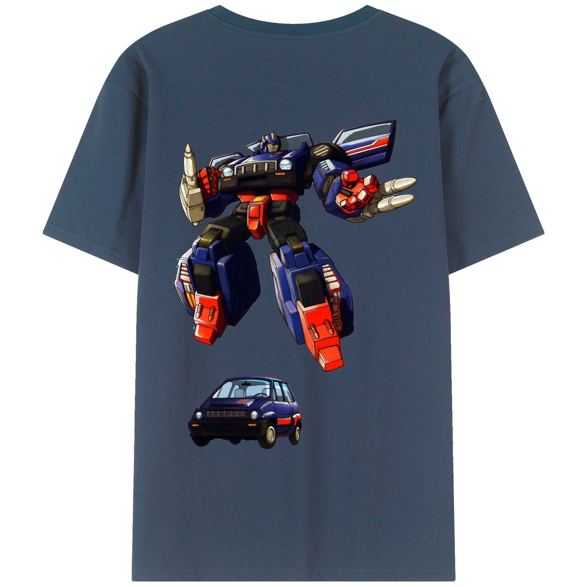 （画像用）  綿100％ メンズ半袖Tシャツ（バックプリント） 通気性