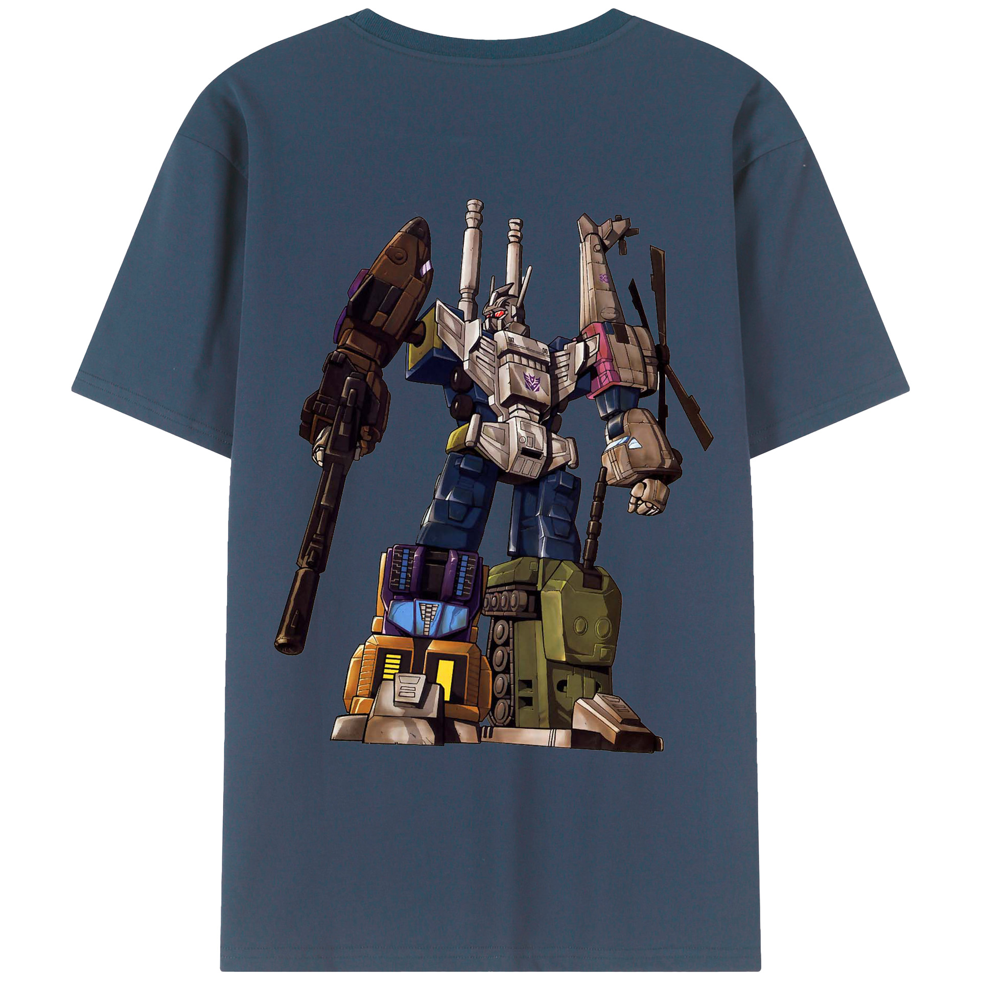 （画像用）  綿100％ メンズ半袖Tシャツ（バックプリント） 通気性