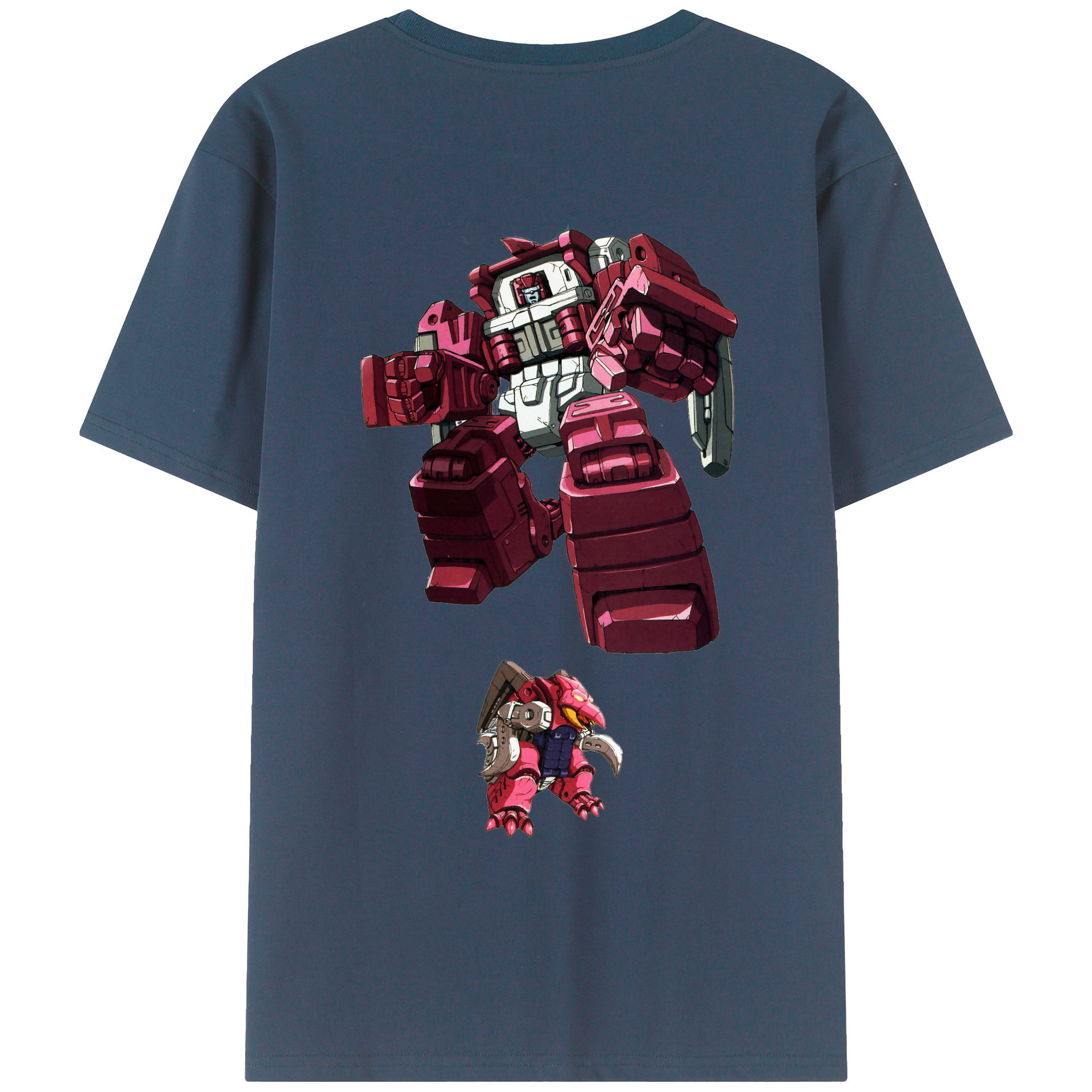 （画像用）  綿100％ メンズ半袖Tシャツ（バックプリント） 通気性