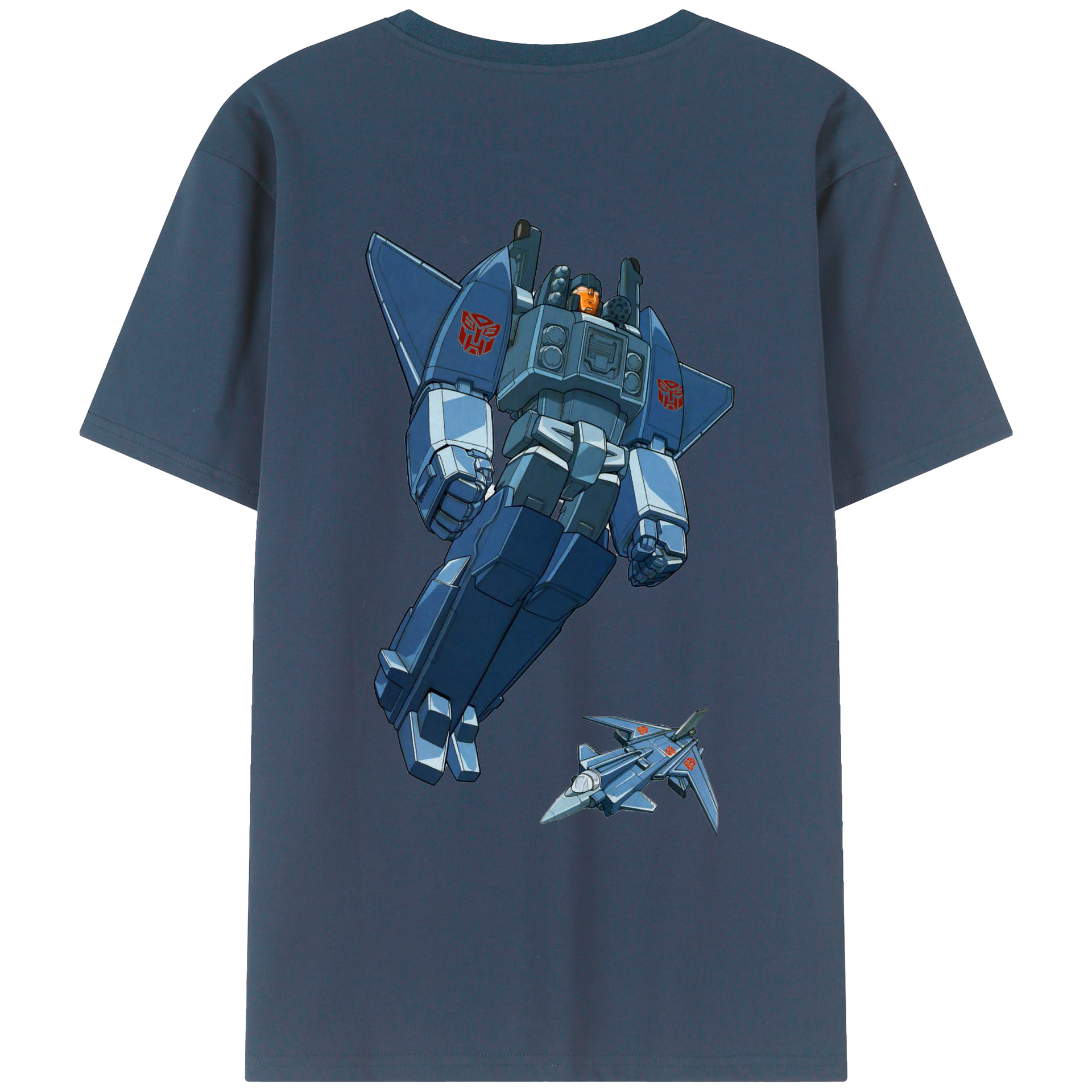 （画像用）  綿100％ メンズ半袖Tシャツ（バックプリント） 通気性
