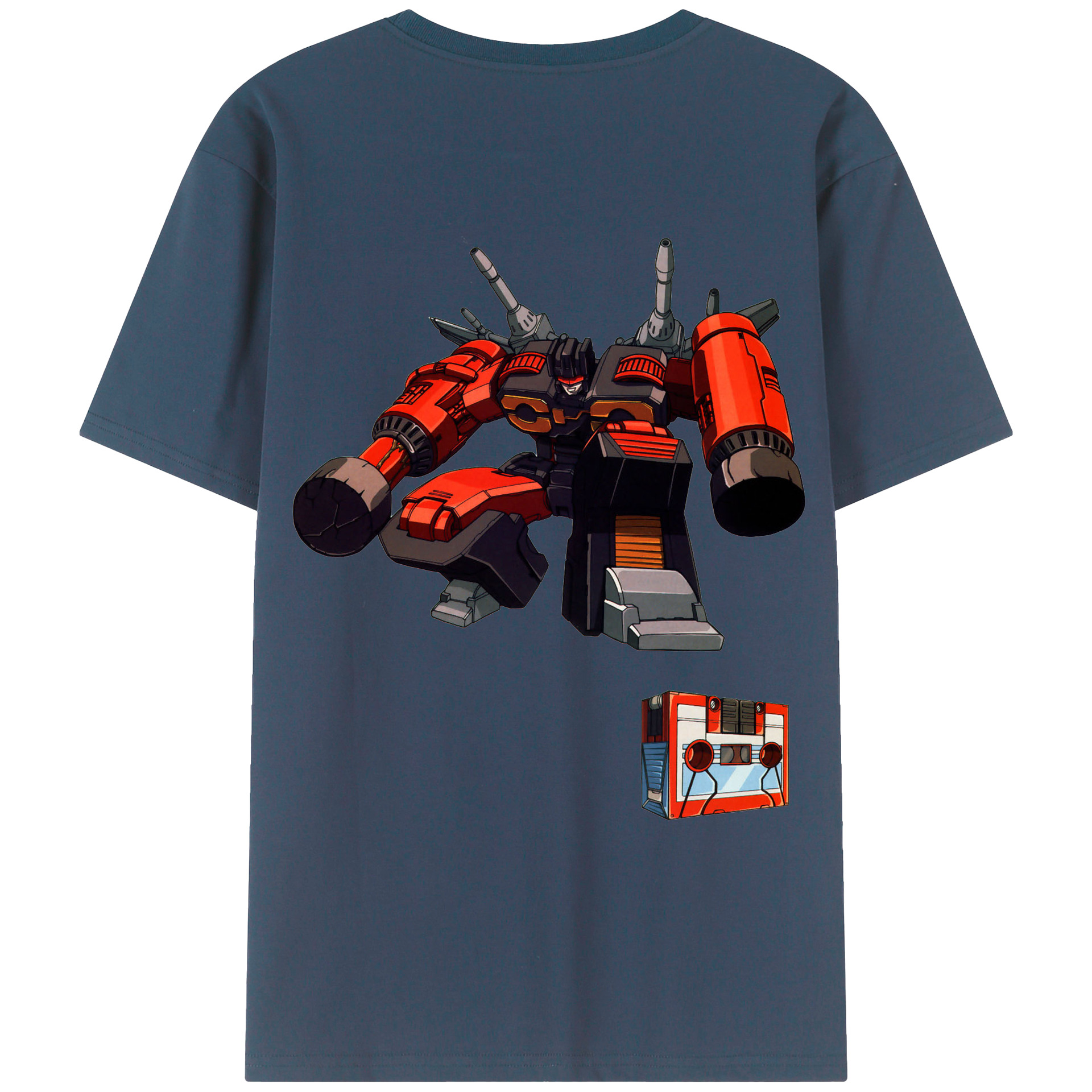 （画像用）  綿100％ メンズ半袖Tシャツ（バックプリント） 通気性