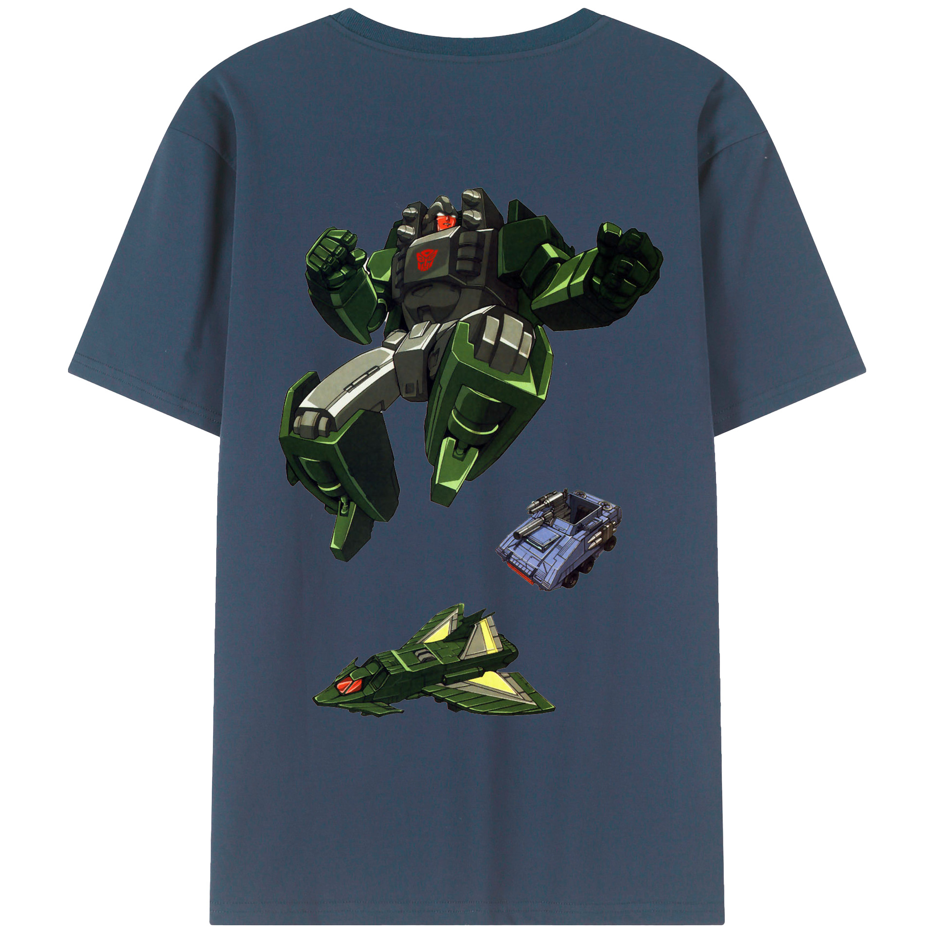 （画像用）  綿100％ メンズ半袖Tシャツ（バックプリント） 通気性
