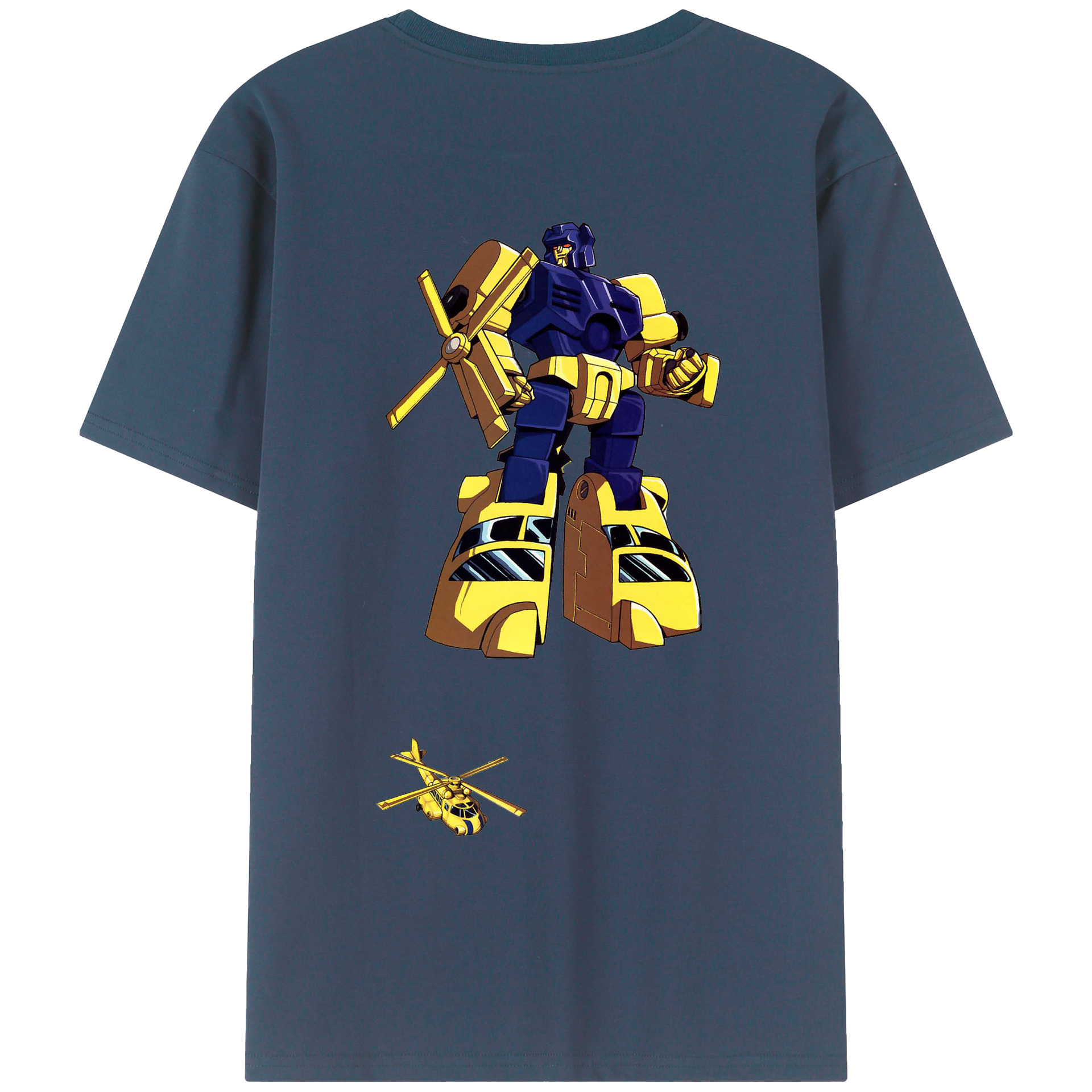 （画像用）  綿100％ メンズ半袖Tシャツ（バックプリント） 通気性