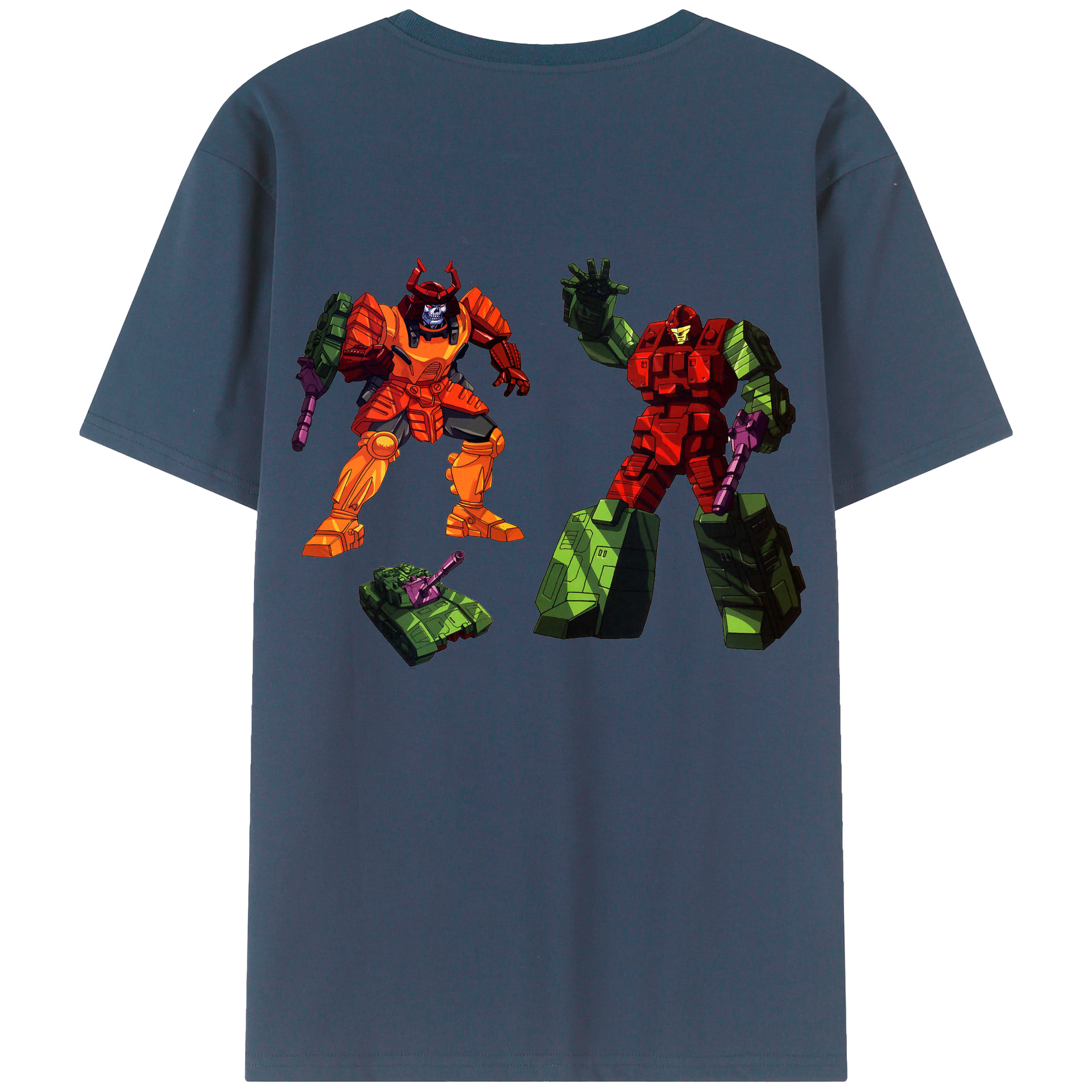 （画像用）  綿100％ メンズ半袖Tシャツ（バックプリント） 通気性